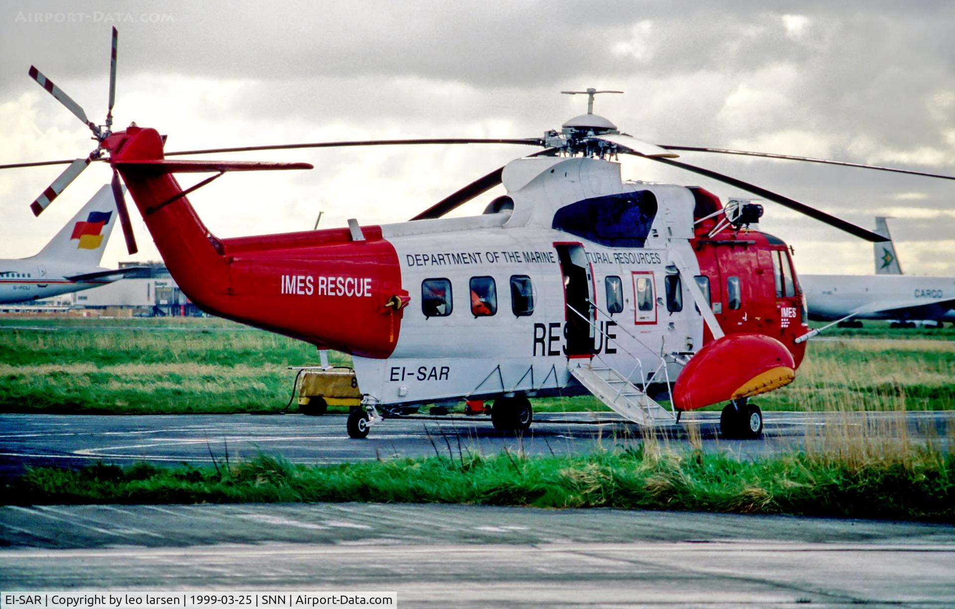 EI-SAR, 1962 Sikorsky S-61N C/N 61143, Shannon 25.3.99
