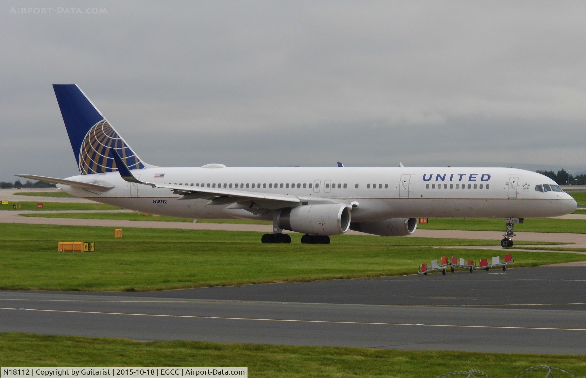 N18112, 1995 Boeing 757-224 C/N 27302, At Manchester
