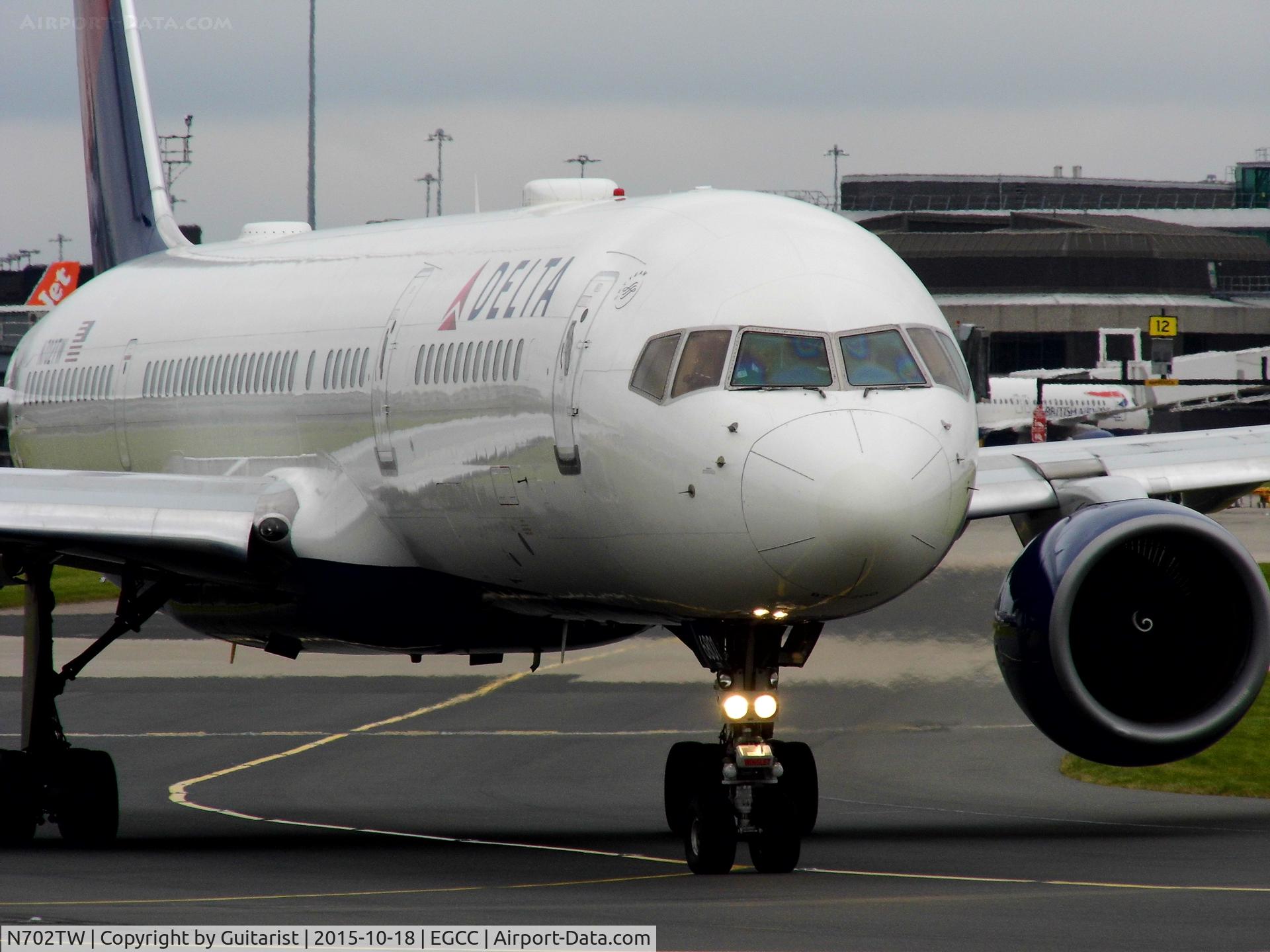 N702TW, 1996 Boeing 757-2Q8 C/N 28162, At Manchester