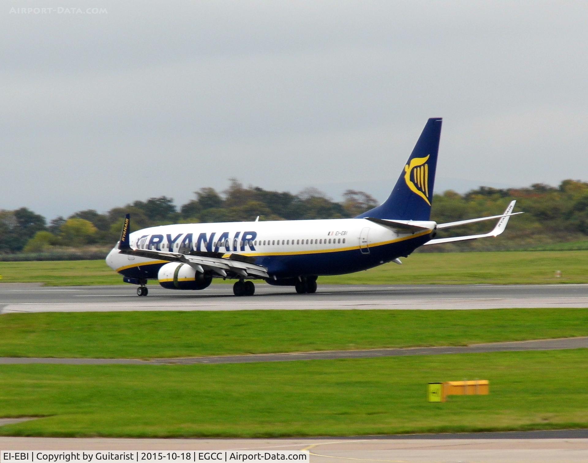 EI-EBI, 2009 Boeing 737-8AS C/N 37527, At Manchester