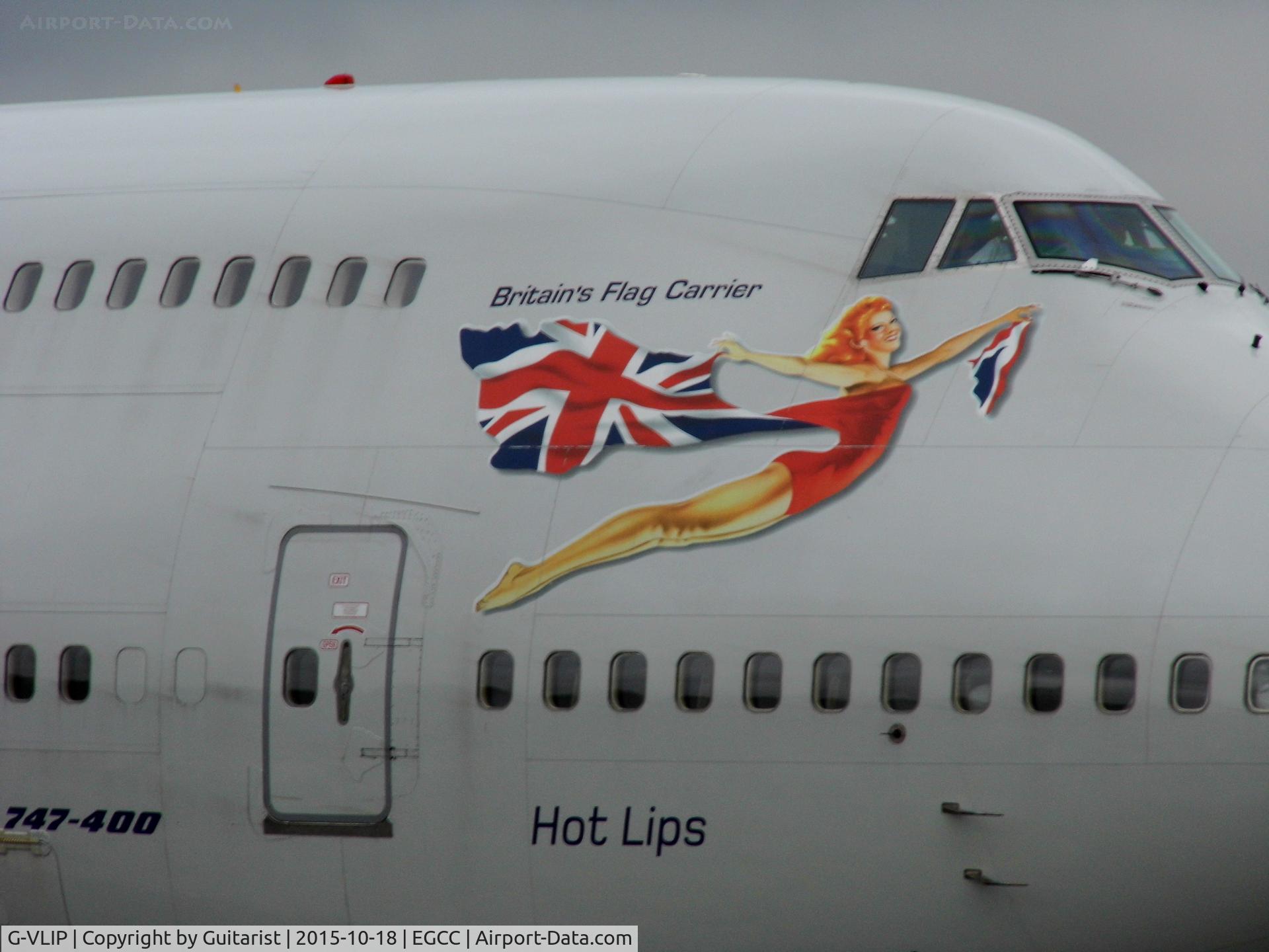 G-VLIP, 2001 Boeing 747-443 C/N 32338, At Manchester