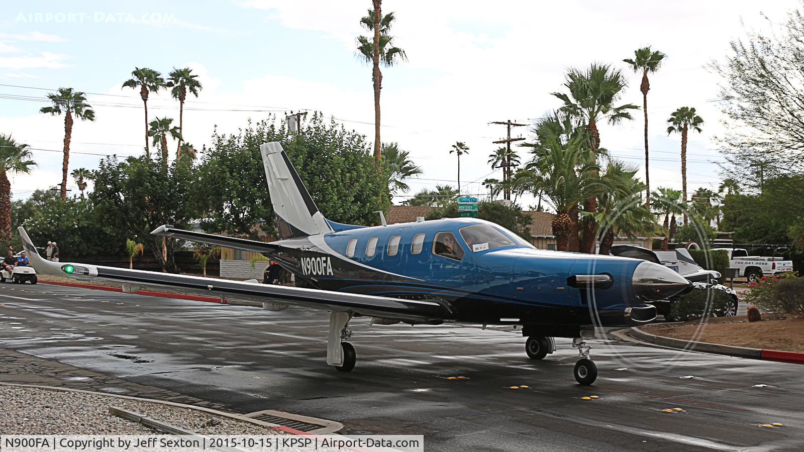 N900FA, 2015 Socata TBM-700 C/N 1073, parade of Planes 2015. Palm Springs