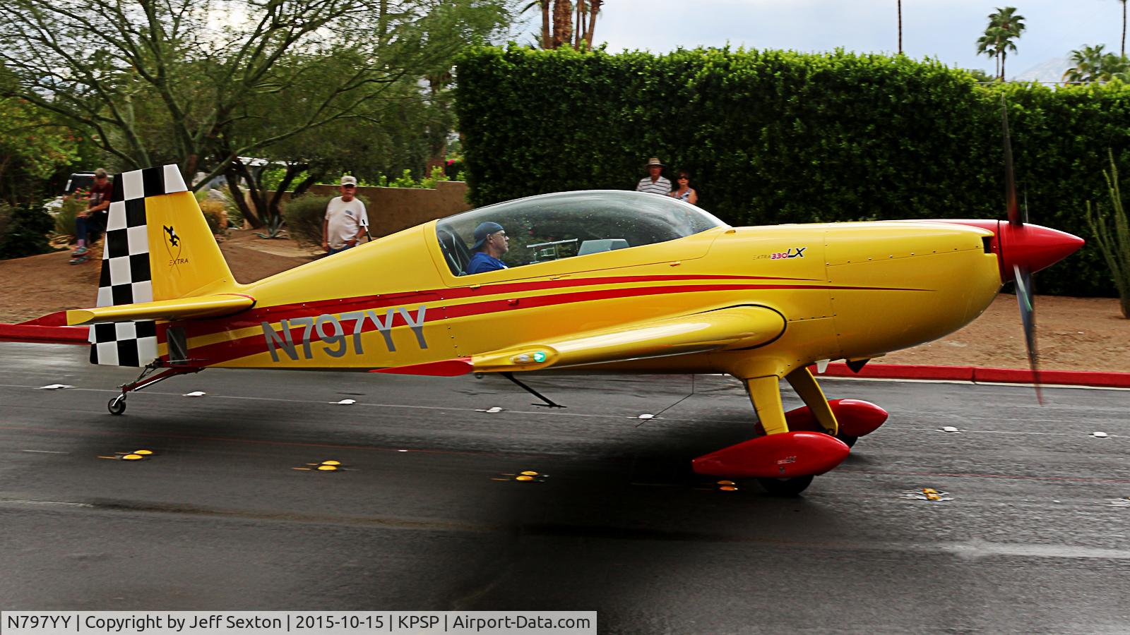 N797YY, 2012 Extra EA-300LC C/N LC012, Parade of Planes 2015. Palm Springs