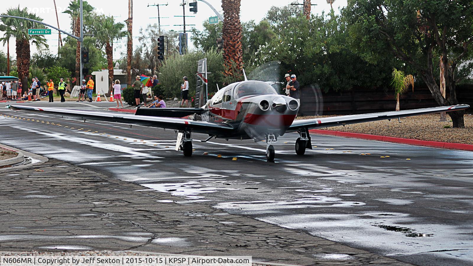 N606MR, 2015 Mooney M20TN Acclaim Acclaim C/N 31-0131, Parade of Planes 2015. Palm Springs