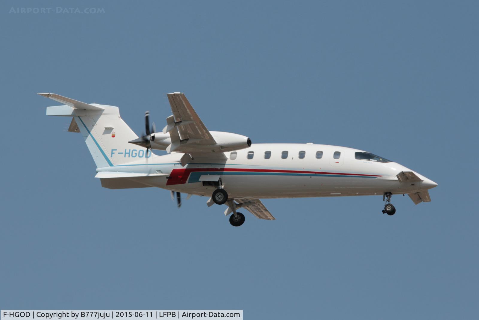 F-HGOD, 2008 Piaggio P-180 Avanti II C/N 1153, at Le Bourget