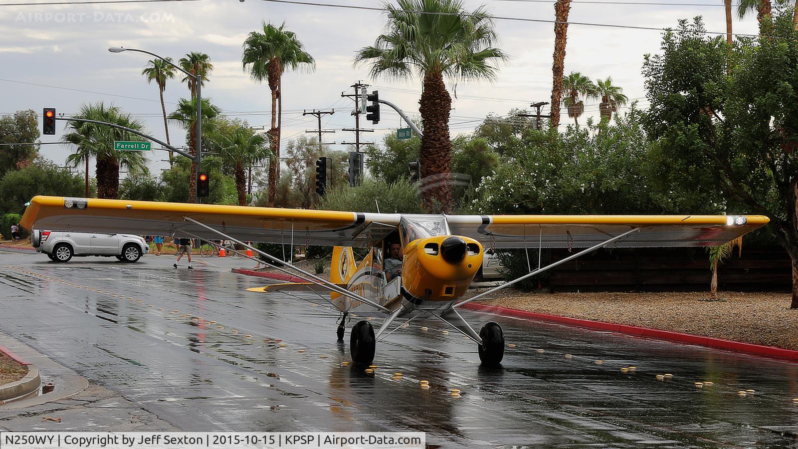 N250WY, 2015 Aviat A-1C-180 Husky Husky C/N 3250, Parade of Planes 2015. Palm Springs
