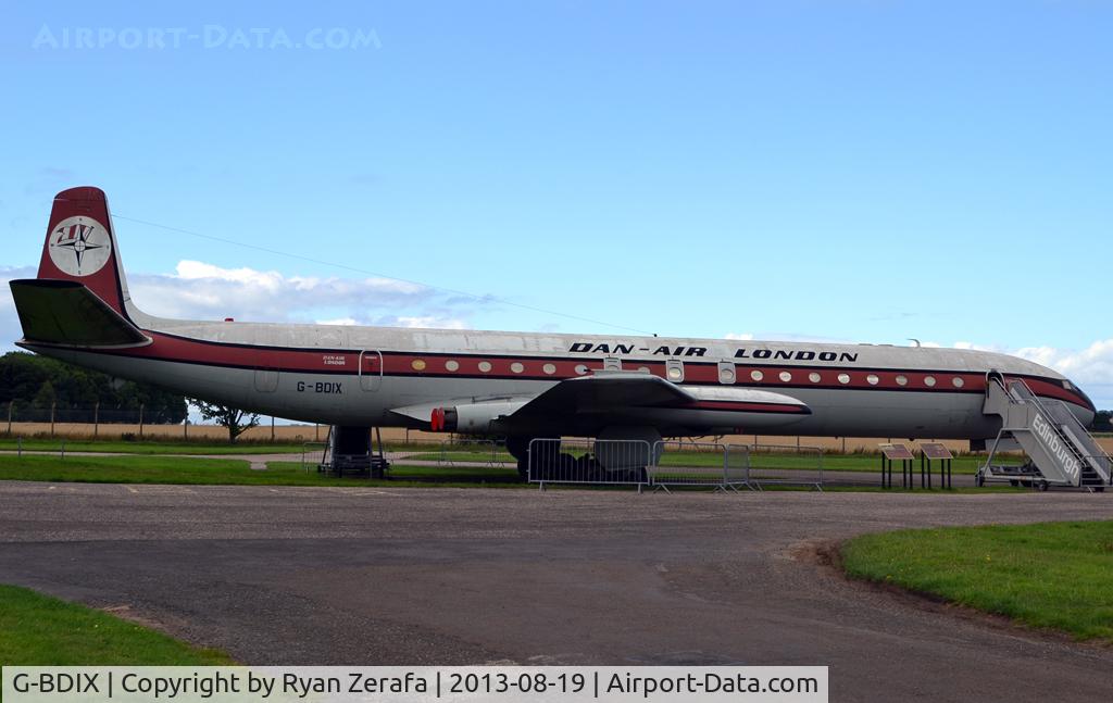 G-BDIX, 1962 De Havilland DH.106 Comet 4C C/N 6471, National Museum of flight.