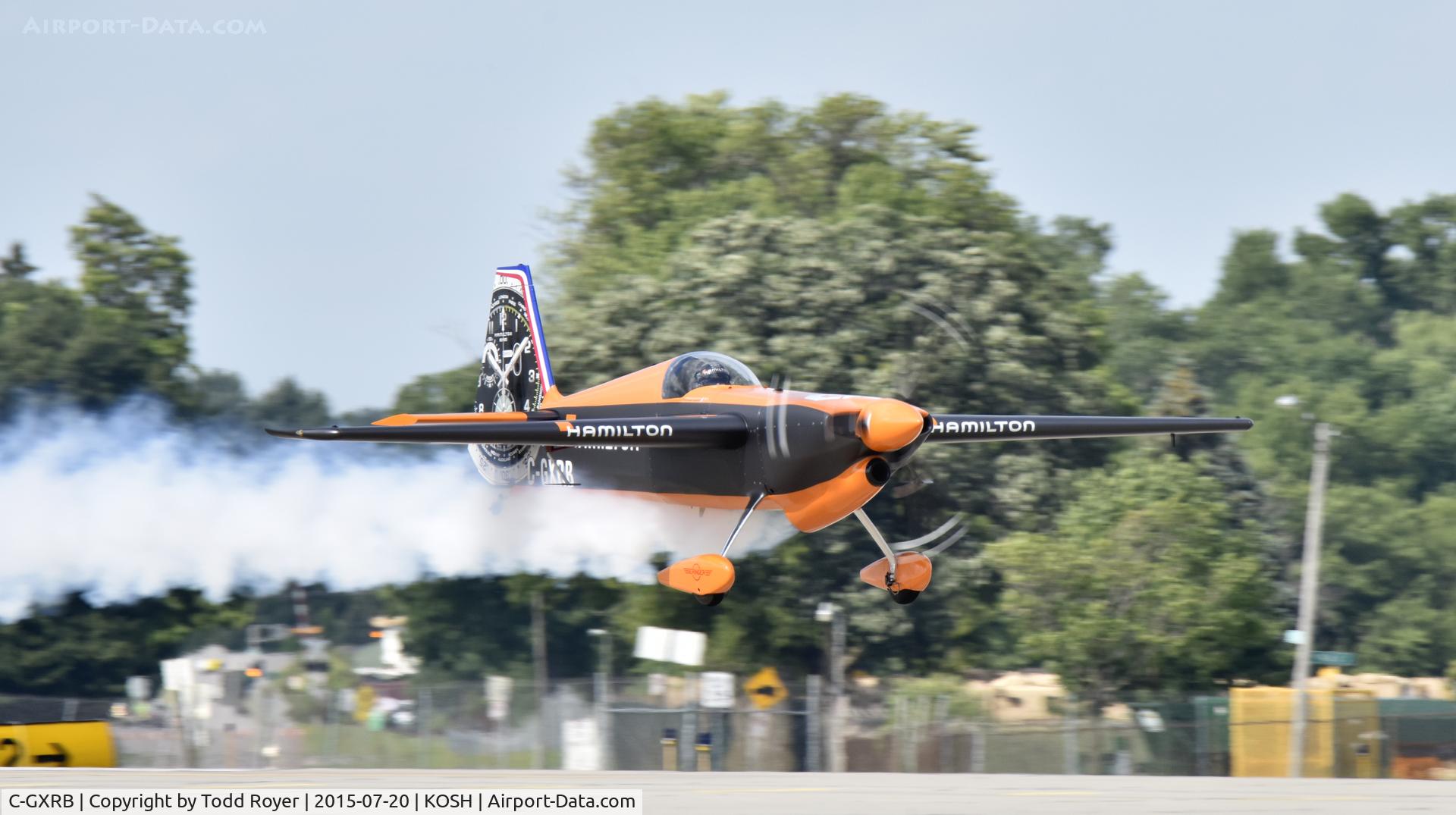 C-GXRB, 1999 Zivko Edge 540 C/N 0025, Airventure 2015