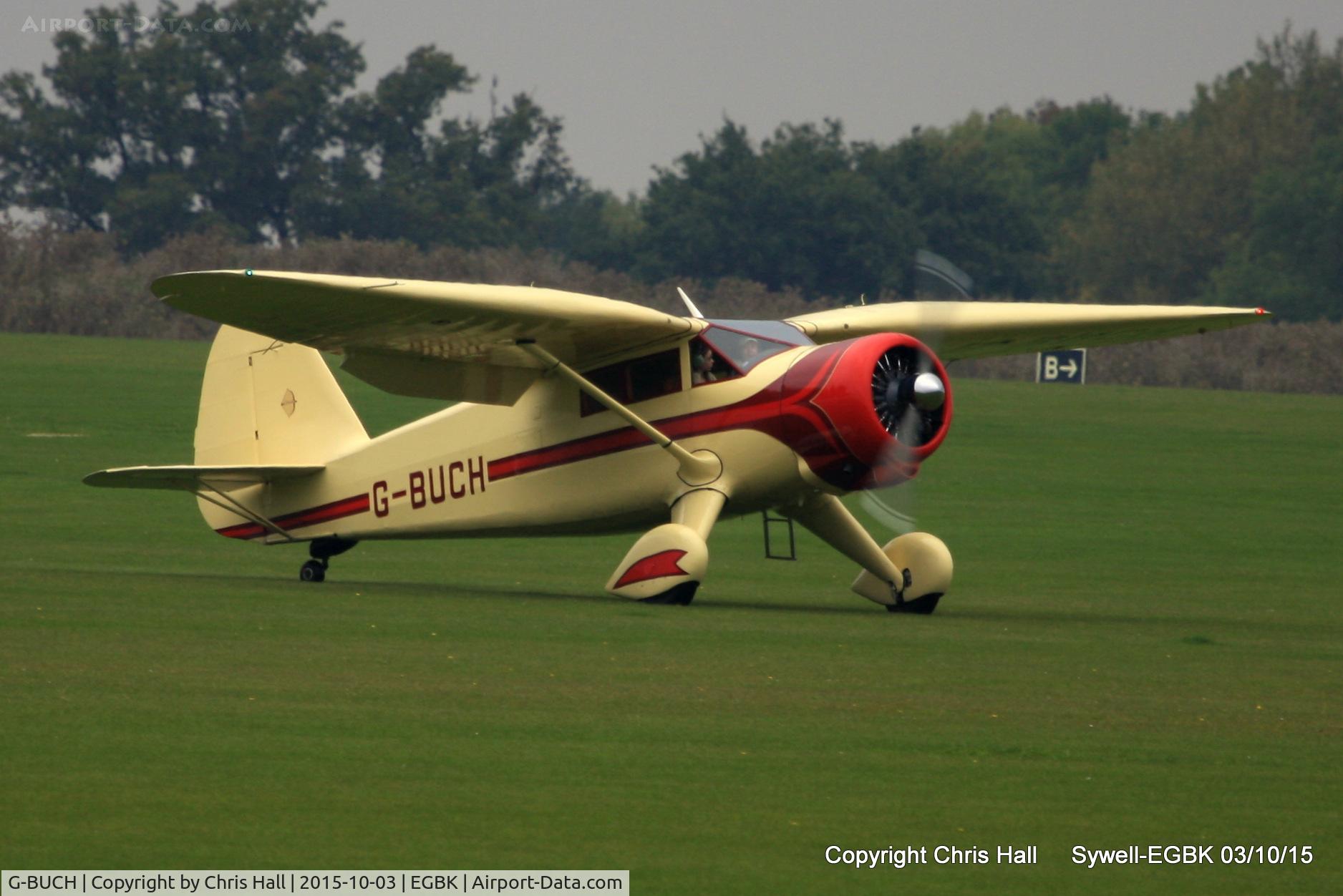 G-BUCH, 1943 Stinson V77 (AT-19) Reliant C/N 77-381, at The Radial And Training Aircraft Fly-in