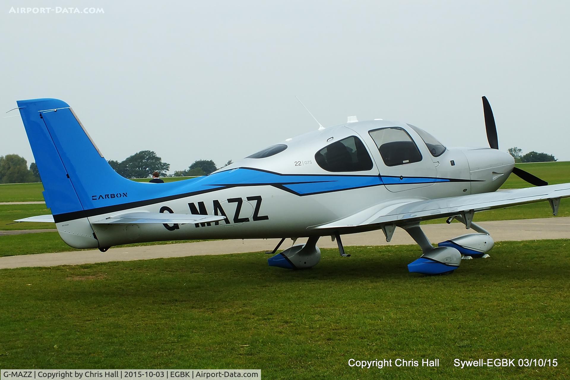 G-MAZZ, 2014 Cirrus SR22 C/N 4135, at The Radial And Training Aircraft Fly-in