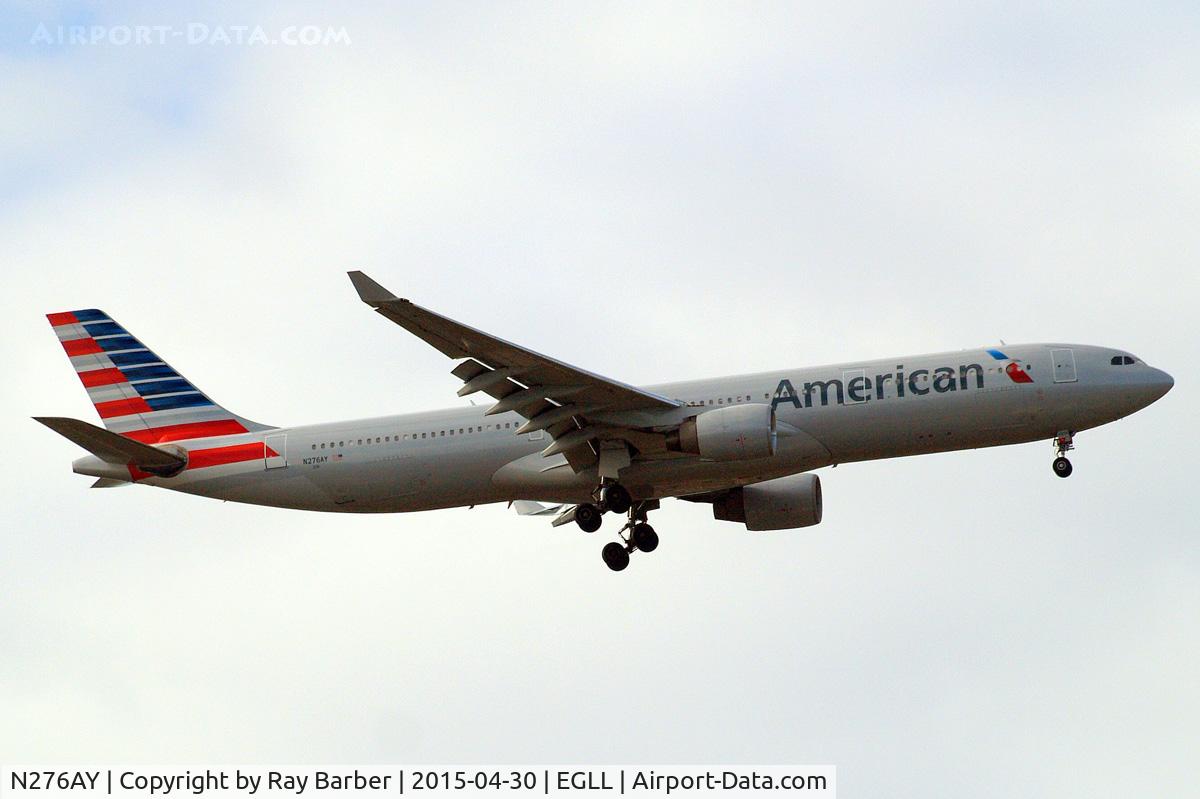 N276AY, 2000 Airbus A330-323 C/N 375, Airbus A330-323X [375] (American Airlines) Home~G 30/04/2015. On approach 27L.