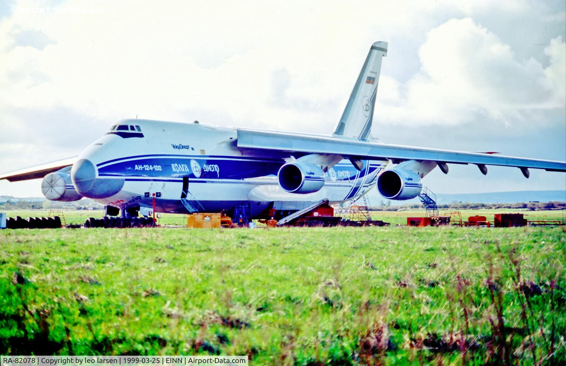 RA-82078, 1996 Antonov An-124-100 Ruslan C/N 9773054559153, Shannon 25.3.99