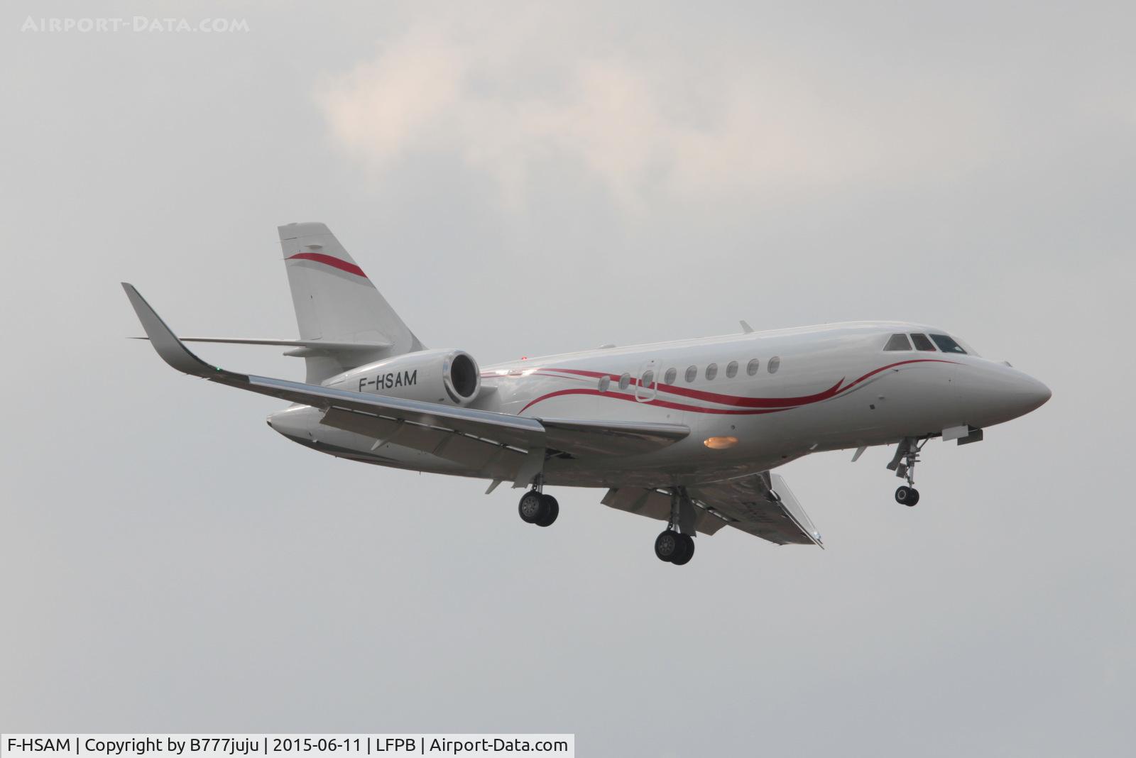 F-HSAM, 2011 Dassault Falcon 2000LX C/N 230, at Le Bourget