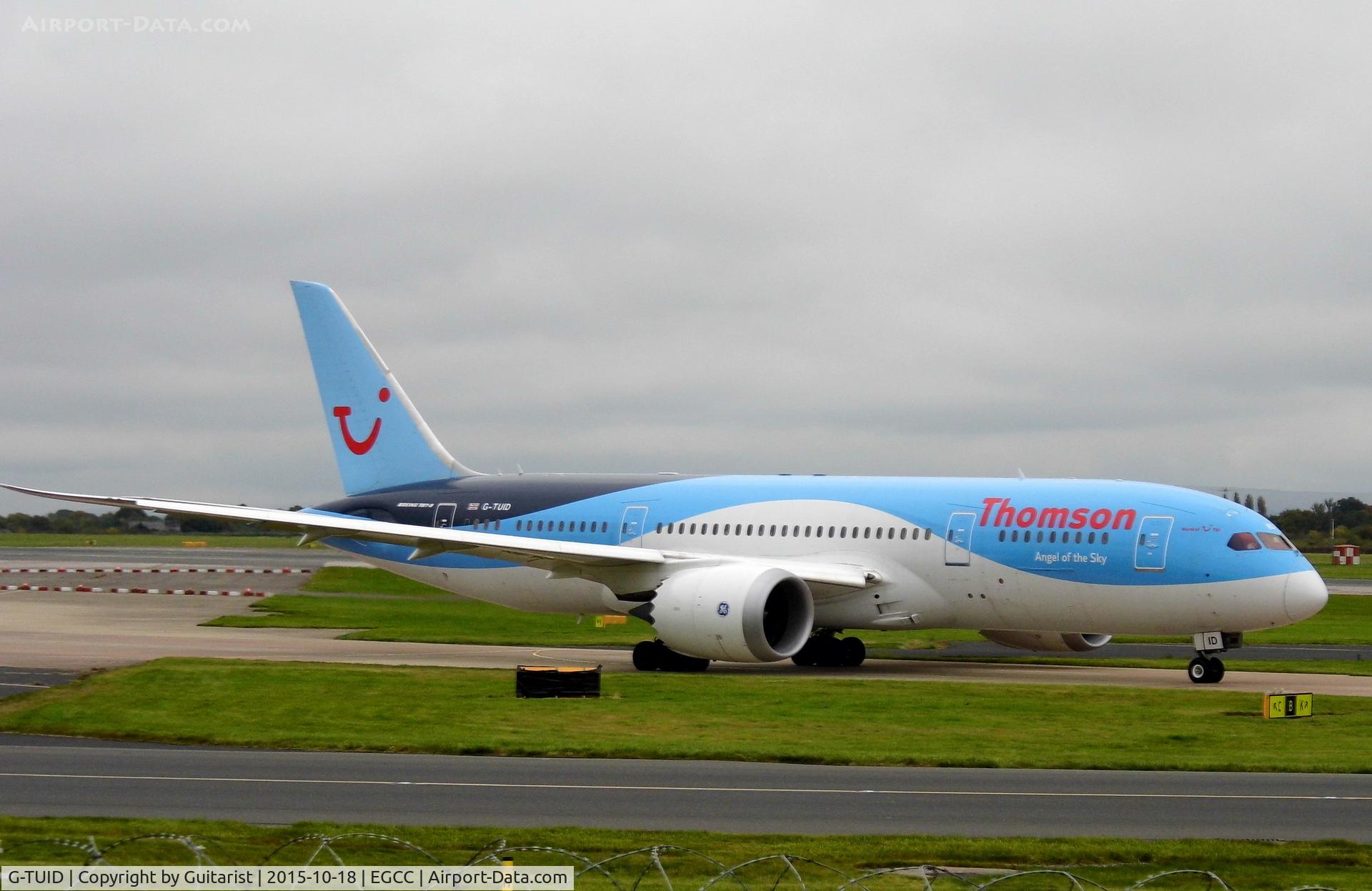 G-TUID, 2013 Boeing 787-8 Dreamliner C/N 36424, At Manchester