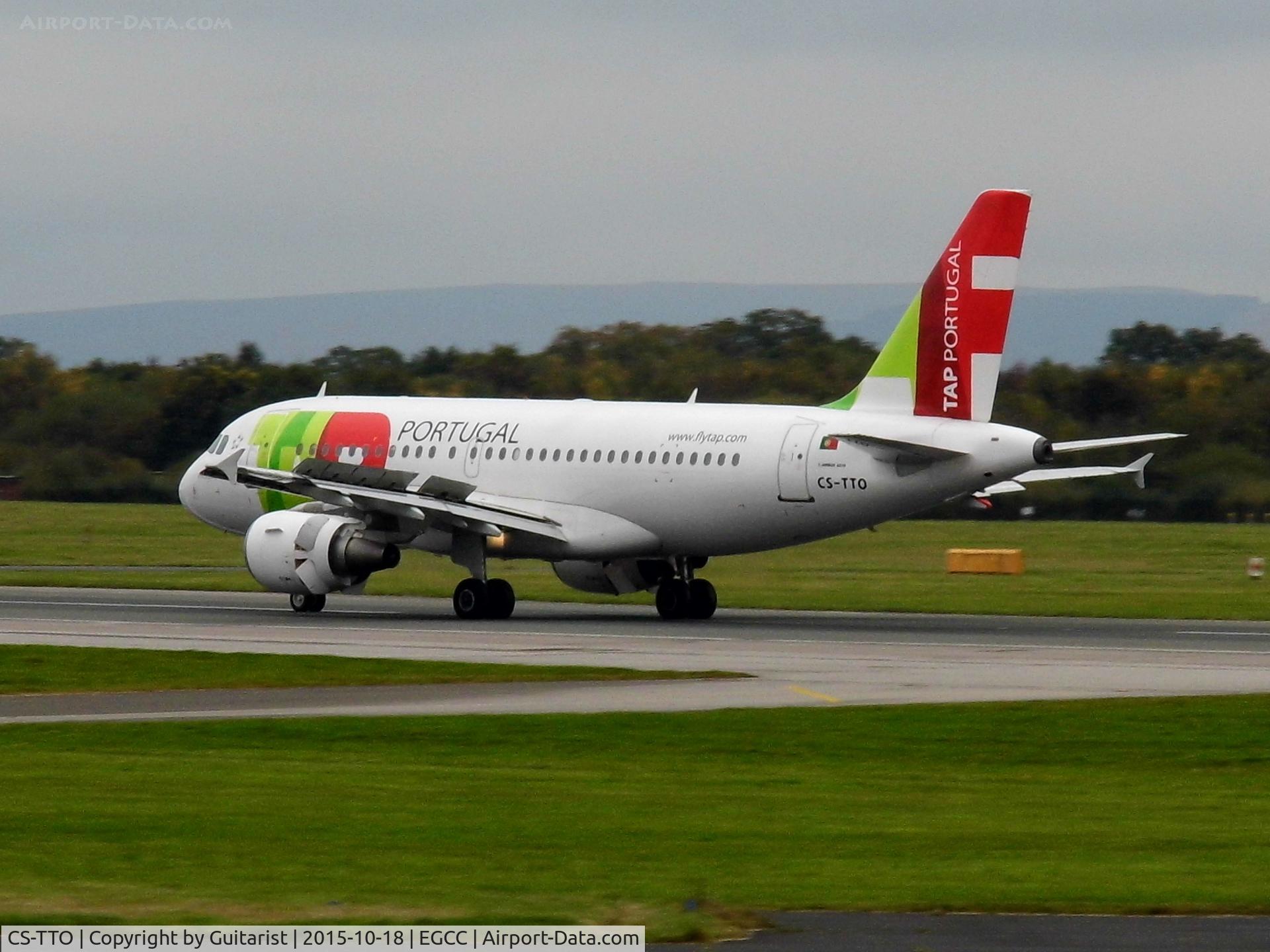 CS-TTO, 1999 Airbus A319-111 C/N 1127, At Manchester