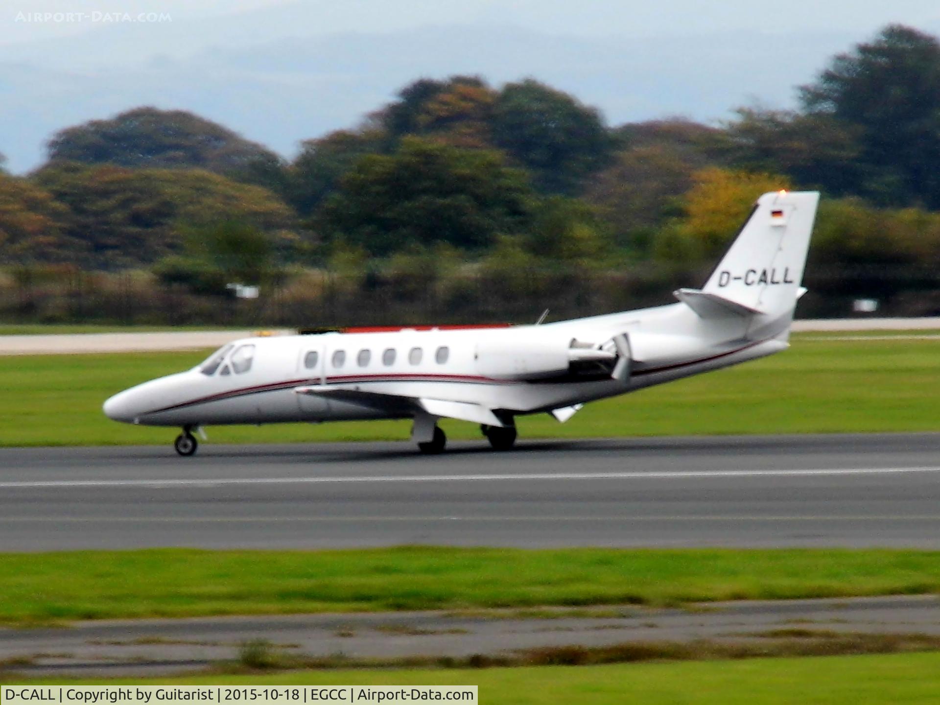 D-CALL, 1998 Cessna 550 Citation Bravo C/N 550-0834, At Manchester