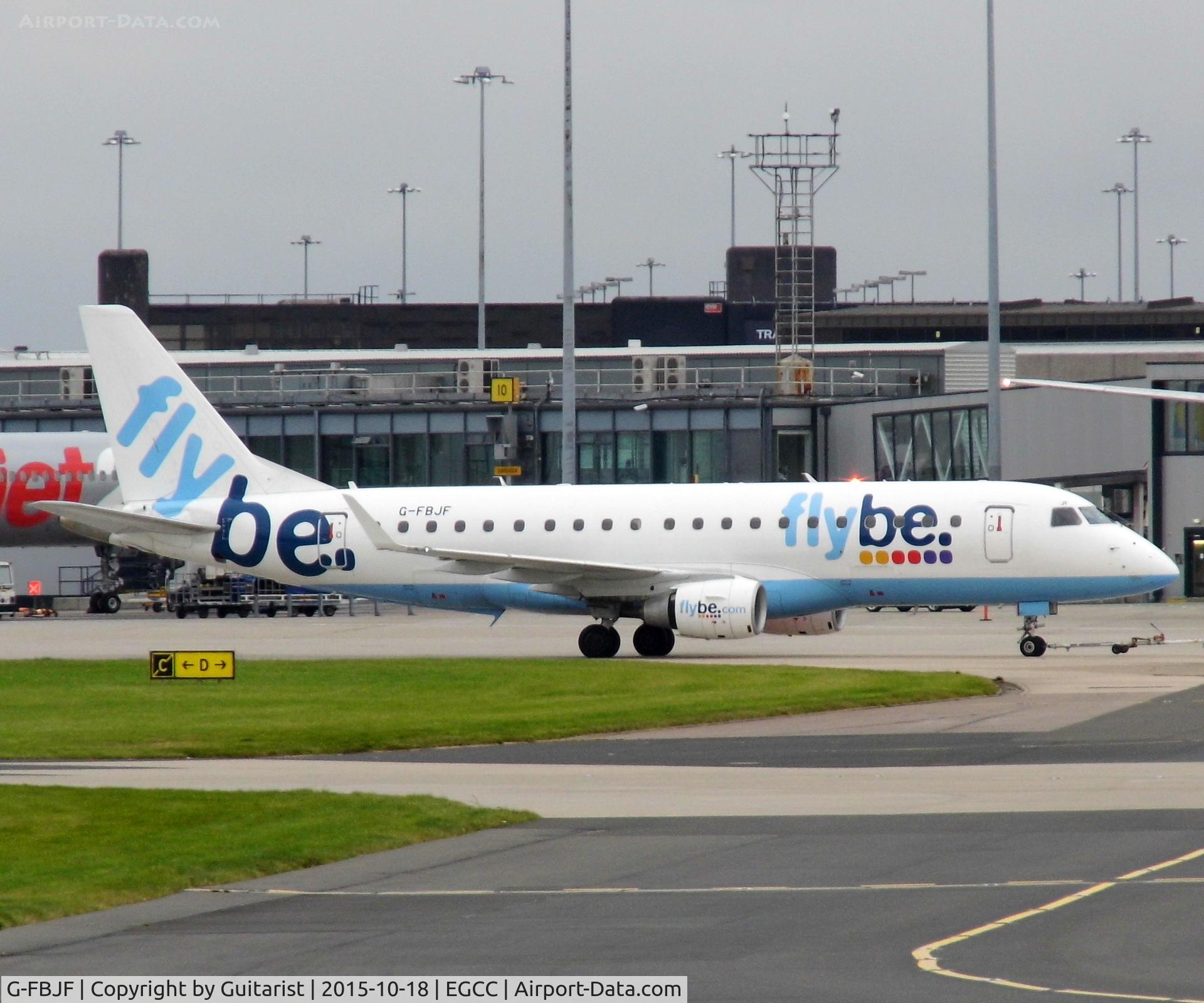 G-FBJF, 2012 Embraer 175STD (ERJ-170-200) C/N 17000341, At Manchester