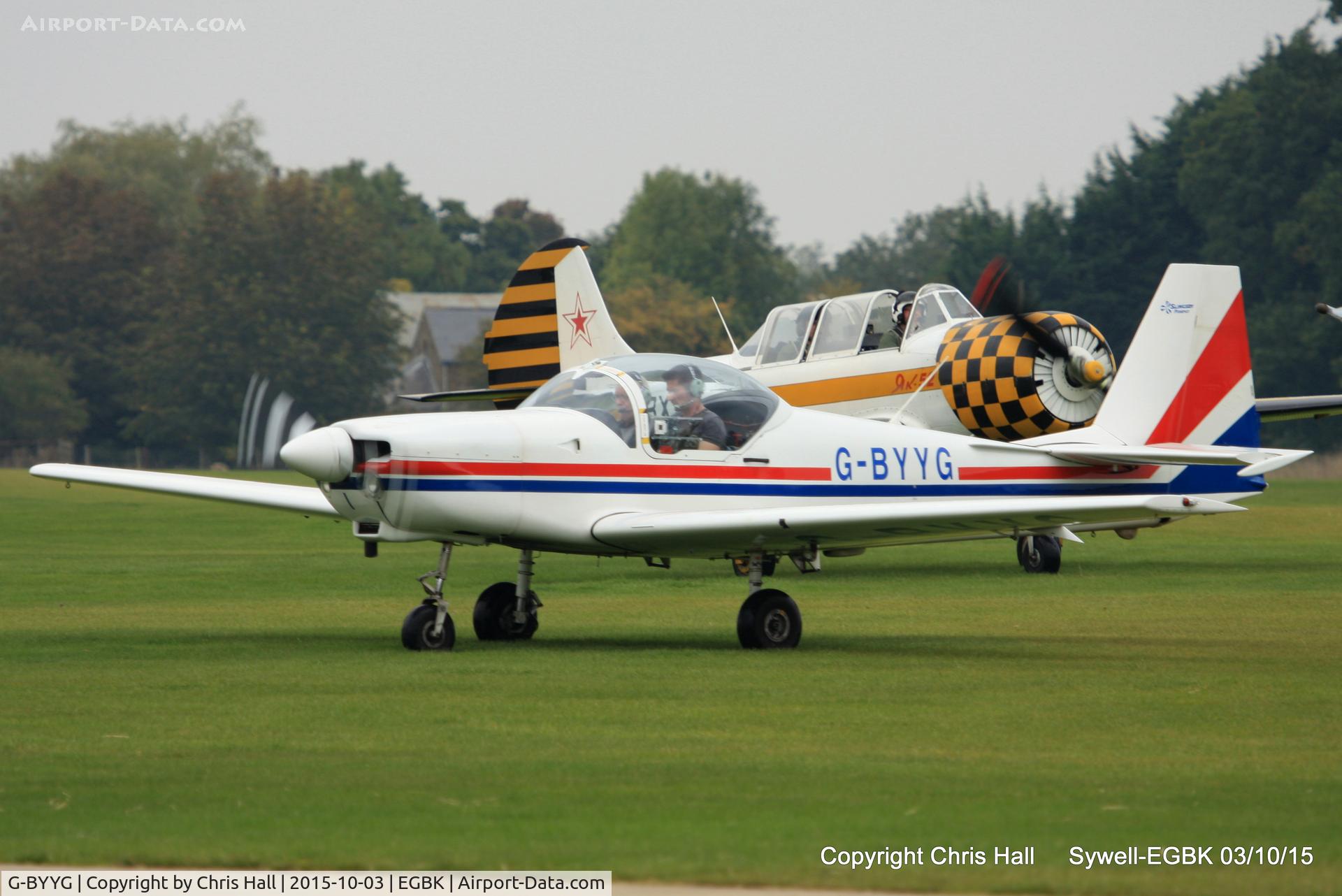 G-BYYG, 1990 Slingsby T-67C Firefly C/N 2101, at The Radial And Training Aircraft Fly-in