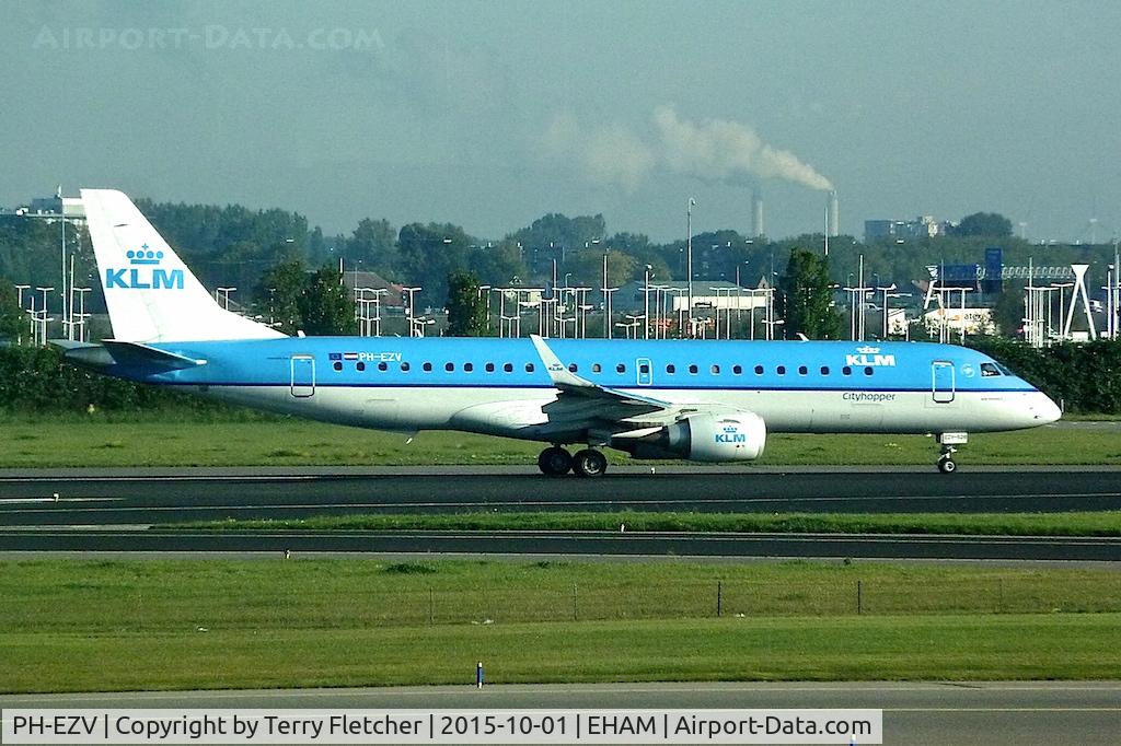 PH-EZV, 2012 Embraer 190LR (ERJ-190-100LR) C/N 19000528, 2012 Embraer ERJ-190-100LR 190LR, c/n: 19000528