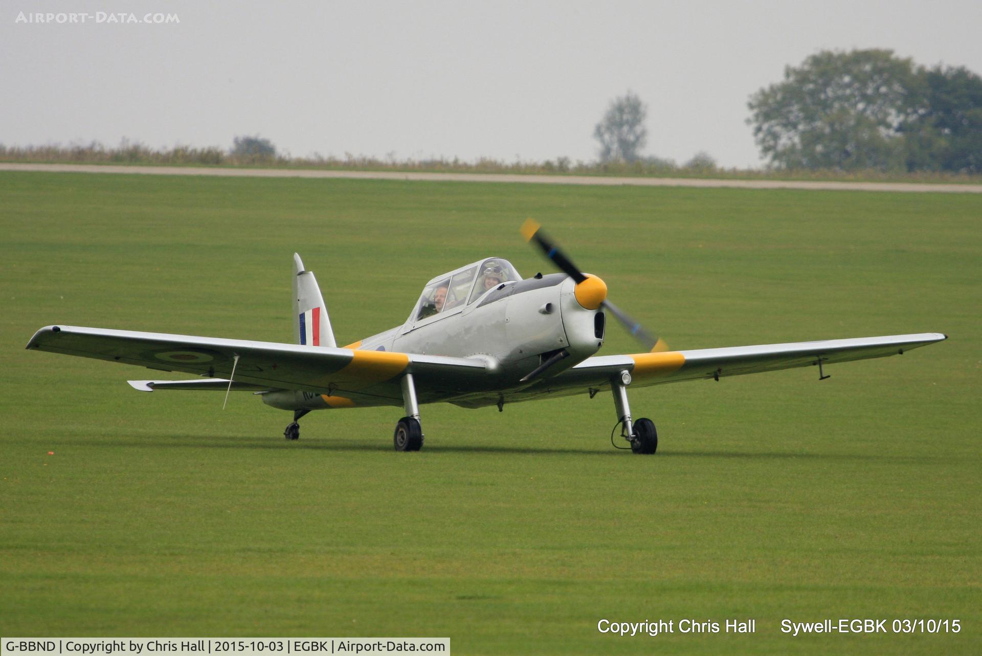 G-BBND, 1950 De Havilland DHC-1 Chipmunk T.10 C/N C1/0225, at The Radial And Training Aircraft Fly-in