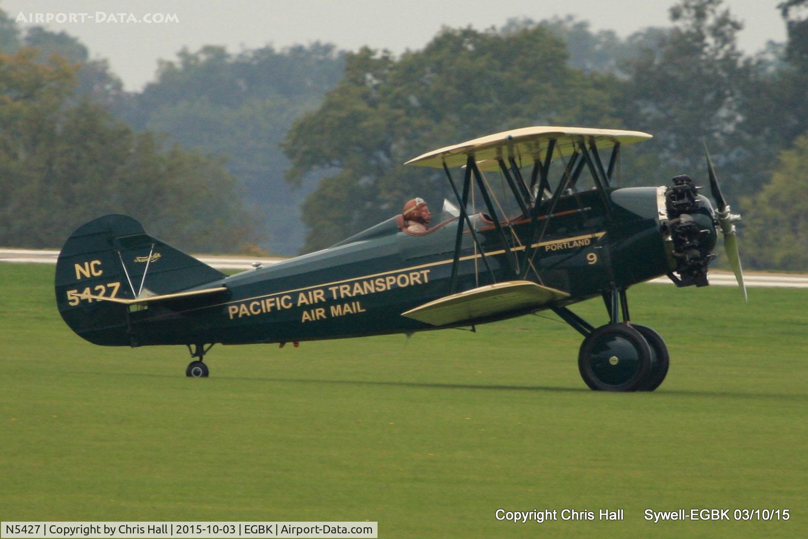 N5427, 1928 Travel Air 4000 C/N 516, at The Radial And Training Aircraft Fly-in
