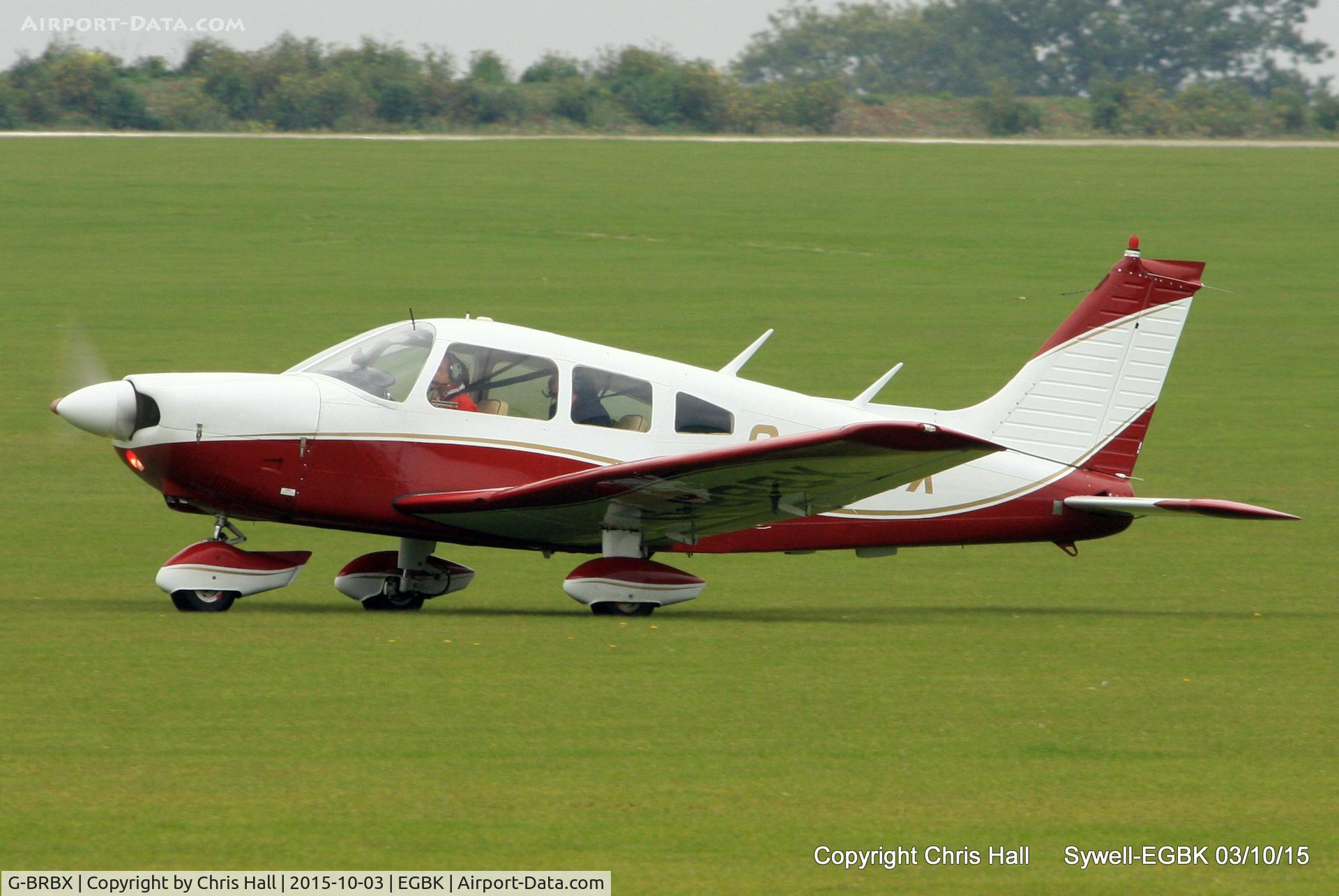 G-BRBX, 1976 Piper PA-28-181 Cherokee Archer II C/N 28-7690185, at The Radial And Training Aircraft Fly-in