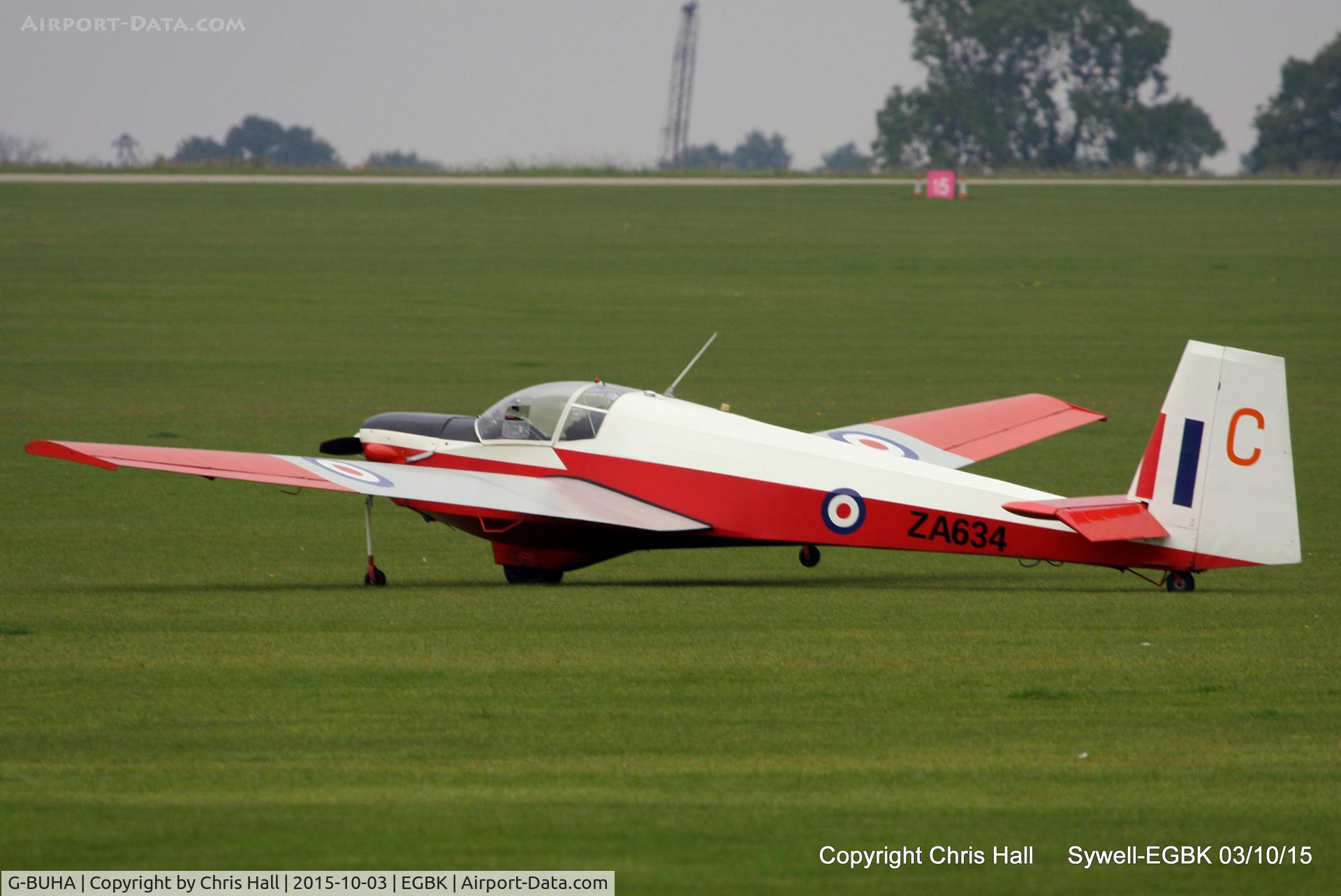 G-BUHA, 1980 Slingsby T-61F Venture T2 C/N 1970, at The Radial And Training Aircraft Fly-in