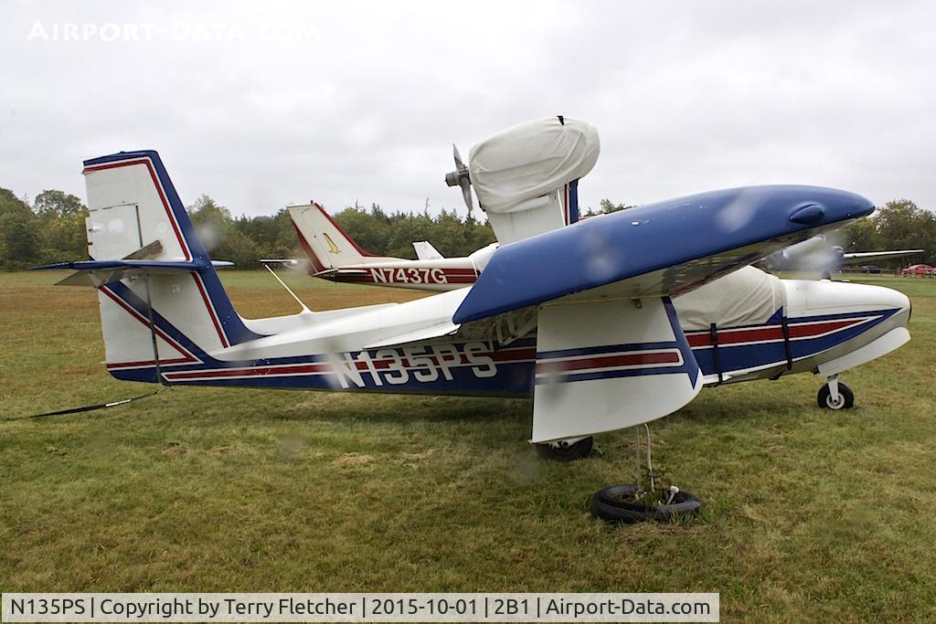 N135PS, 1977 Consolidated Aeronautics Inc. LAKE LA-4-200 C/N 851, A wet afternoon at Cape Cod Airport , MA