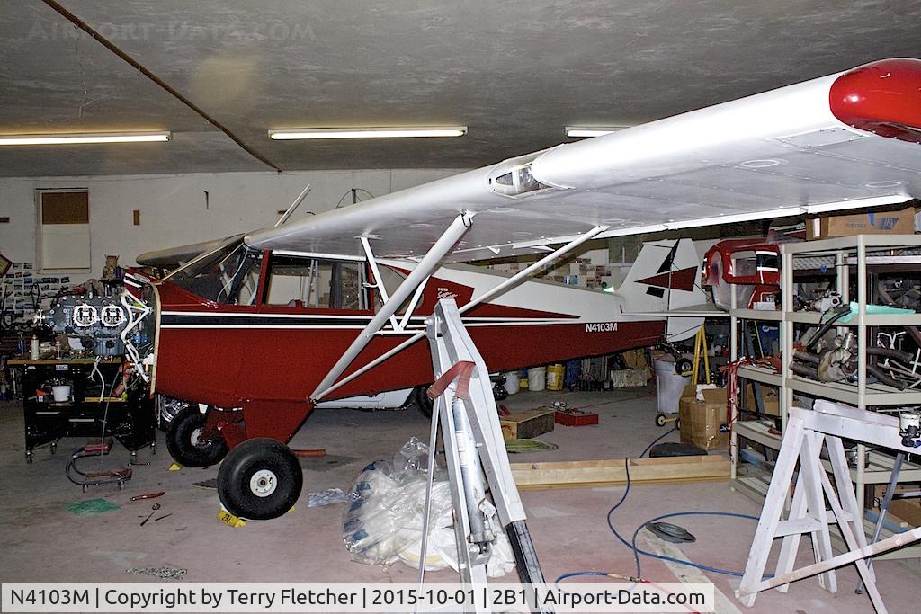 N4103M, 1947 Piper PA-12 Super Cruiser C/N 12-3000, 1947 Piper PA-12, c/n: 12-3000 at Cape Cod Airport