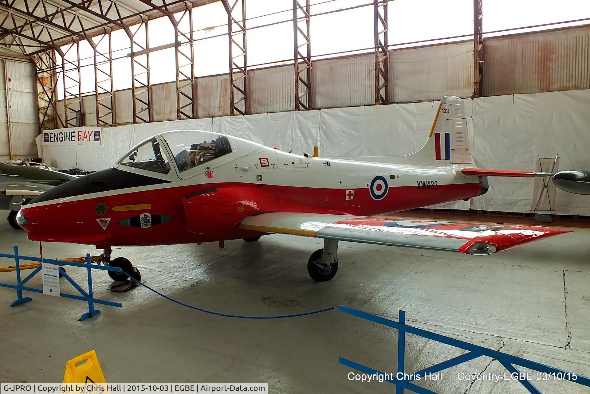 G-JPRO, 1972 BAC 84 Jet Provost T.5A C/N EEP/JP/1055, Air Atlantique Ltd