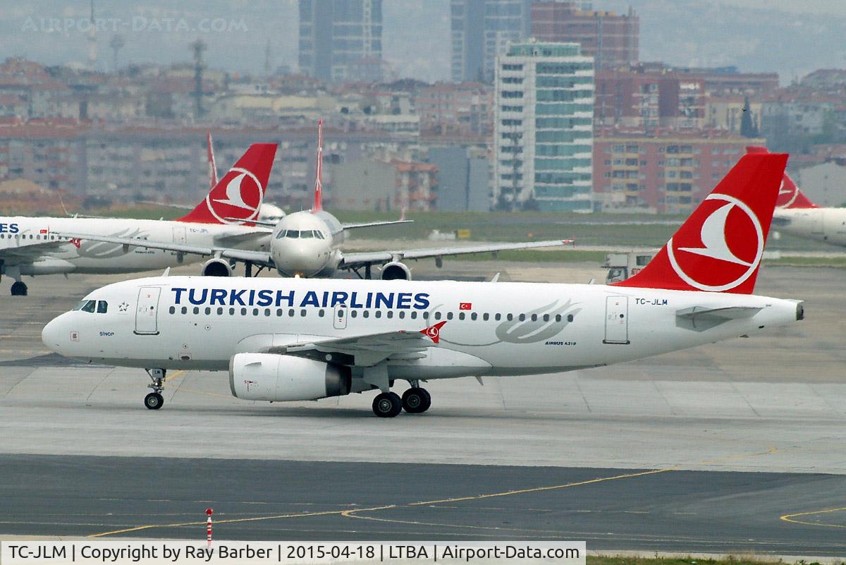 TC-JLM, 2006 Airbus A319-132 C/N 2738, Airbus A319-132 [2738] (THY Turkish Airlines) Istanbul-Ataturk~TC 18/04/2015