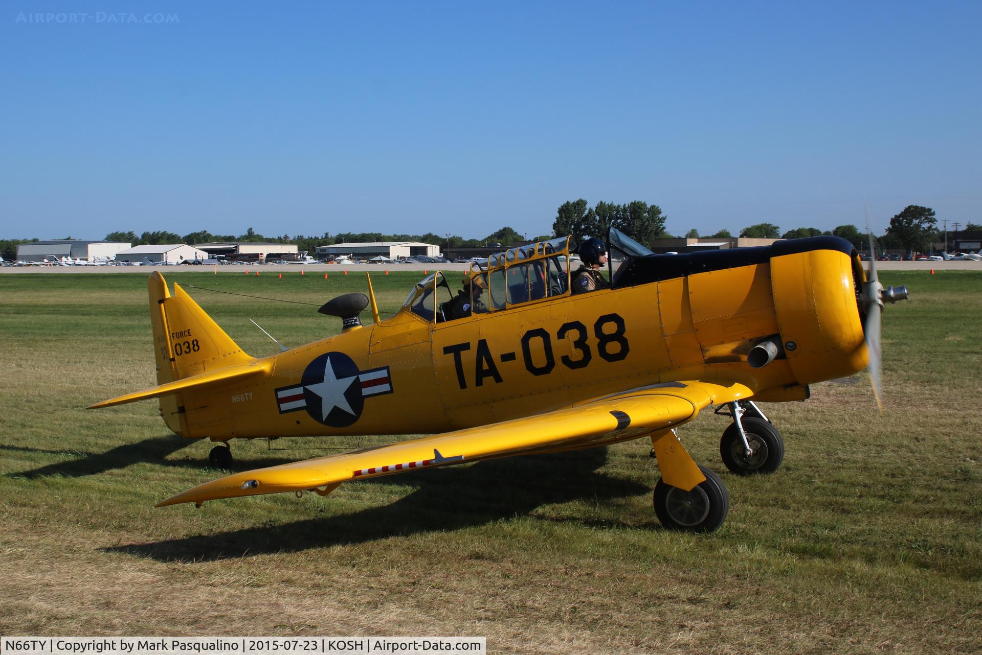 N66TY, North American T-6G Texan C/N 168-142, North American T-6G