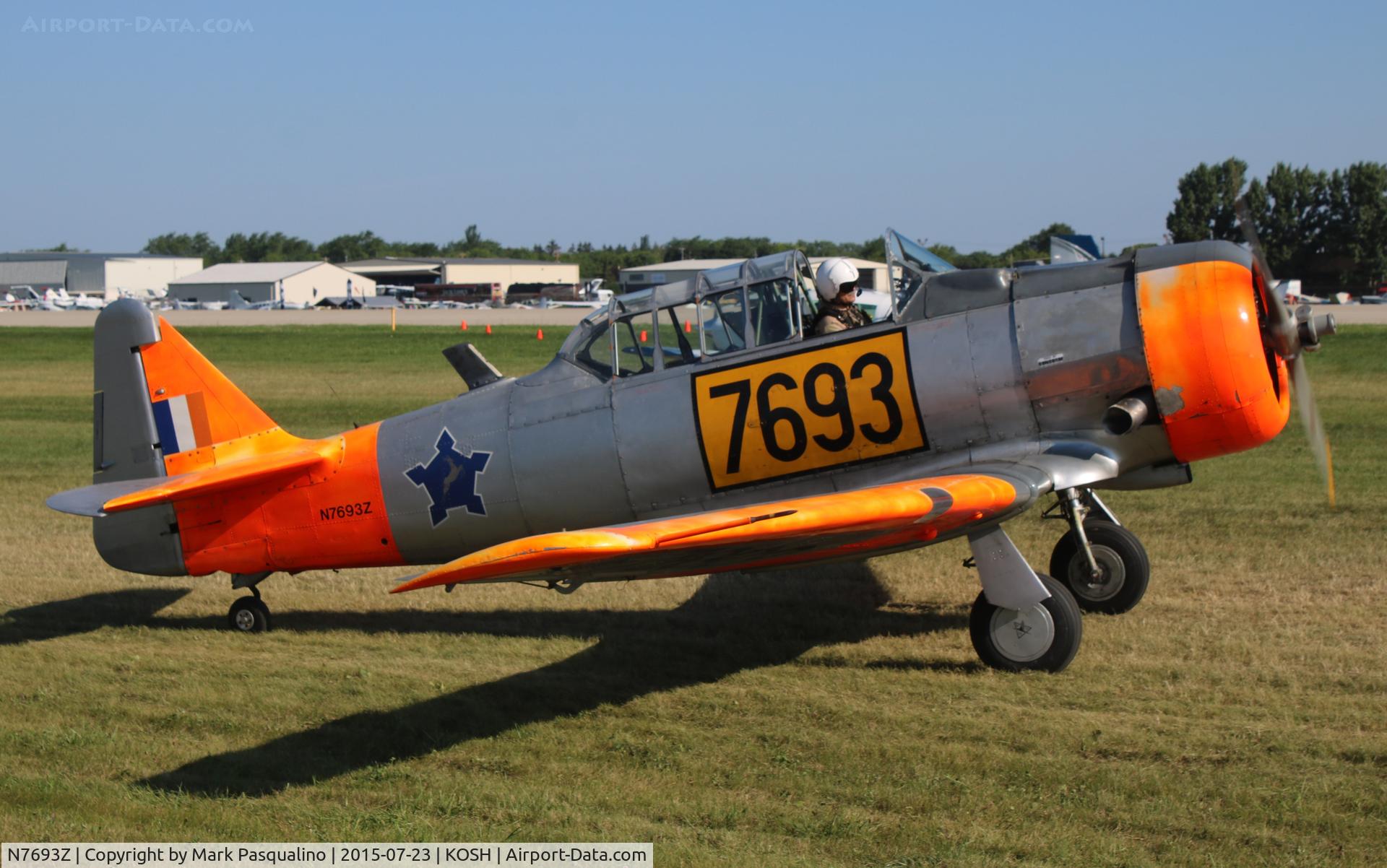 N7693Z, 1942 North American AT-6C Texan C/N 88-11637, North American AT-6C