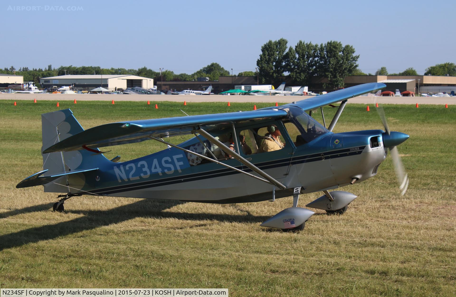 N234SF, 1999 American Champion 7GCBC C/N 1278-99, American Champion 7GCBC