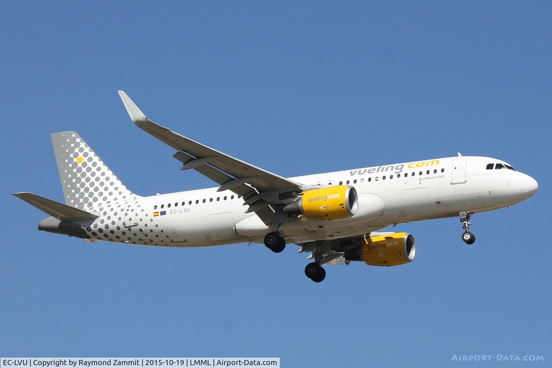 EC-LVU, 2013 Airbus A320-214 C/N 5616, A320 EC-LVU Vueling