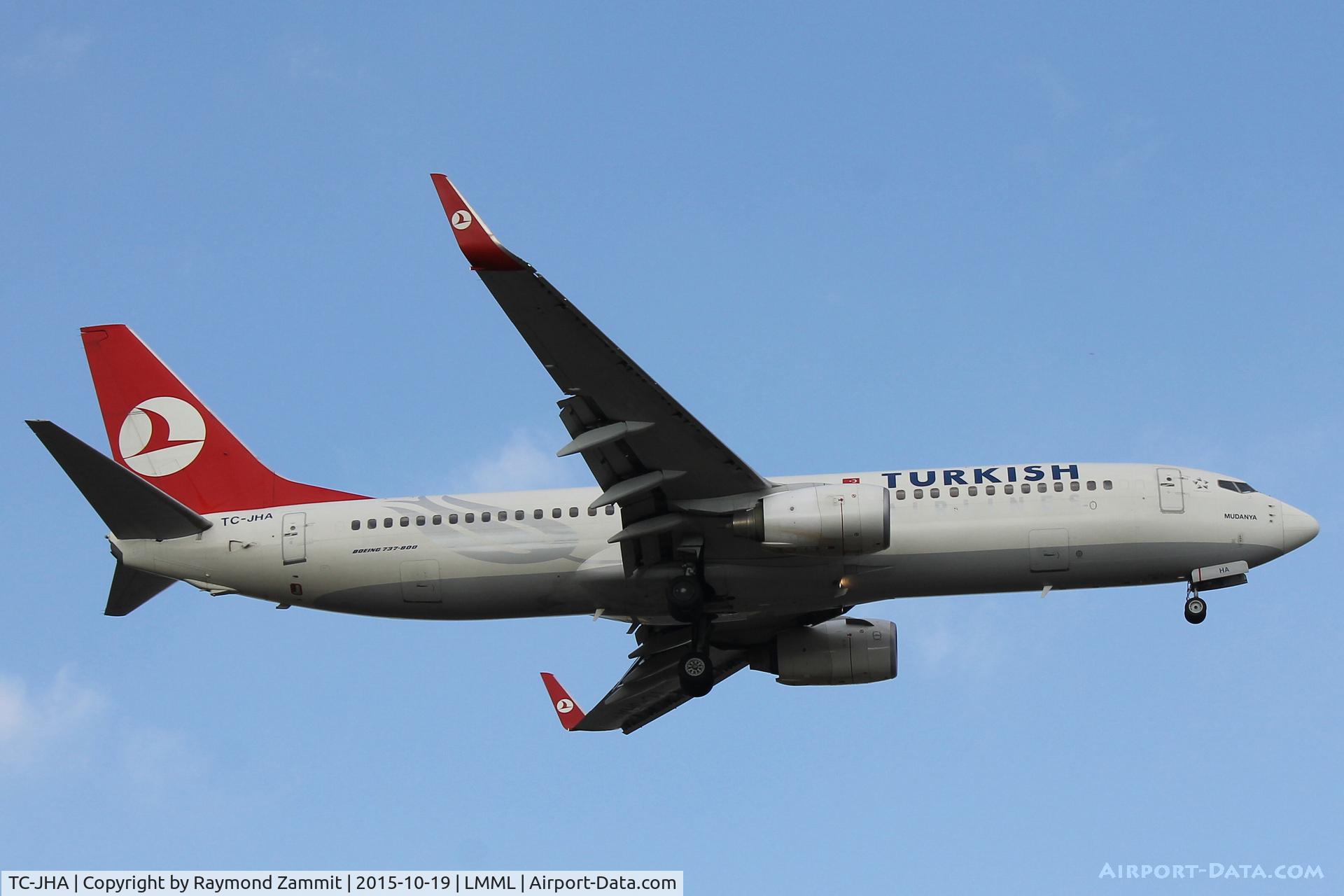 TC-JHA, 2008 Boeing 737-8F2 C/N 35740, B737-800 TC-JHA Turkish Airlines