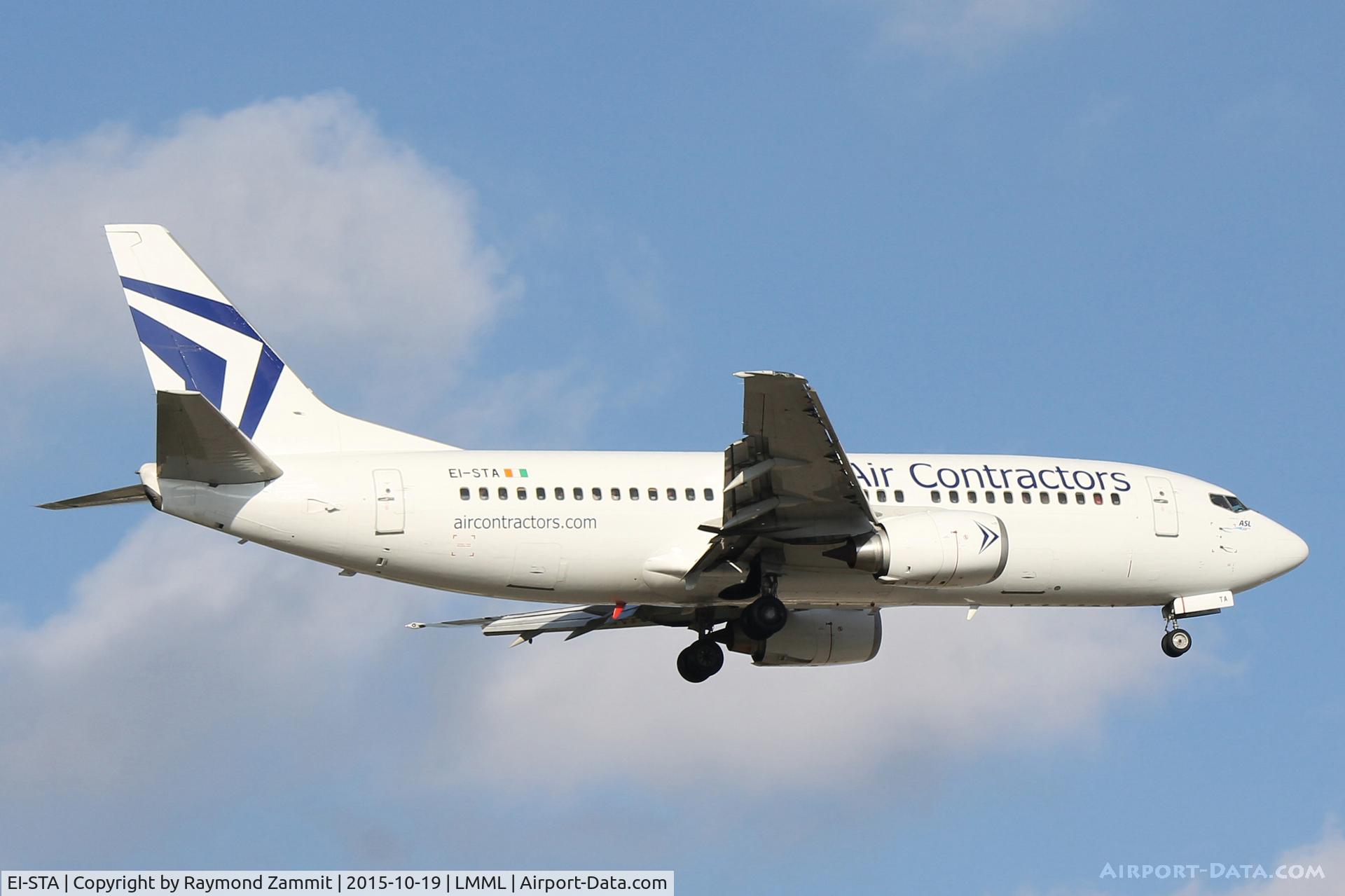 EI-STA, 1997 Boeing 737-31S C/N 29057, B737-300 EI-STA Air Contractors