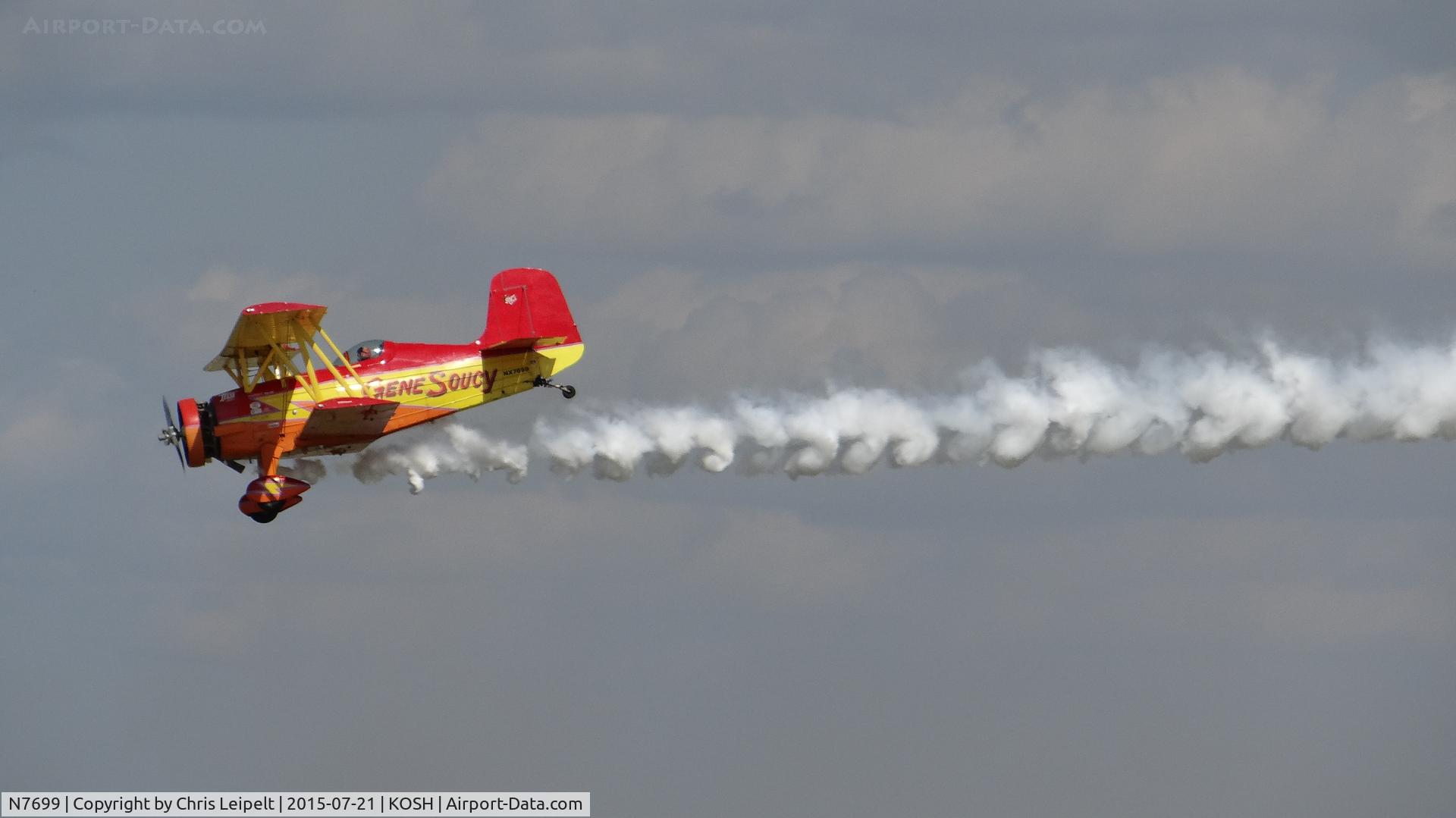 N7699, 1972 Grumman G-164A Show Cat C/N 1004, Gene Soucy performing in his 1972 Grumman G-164A 