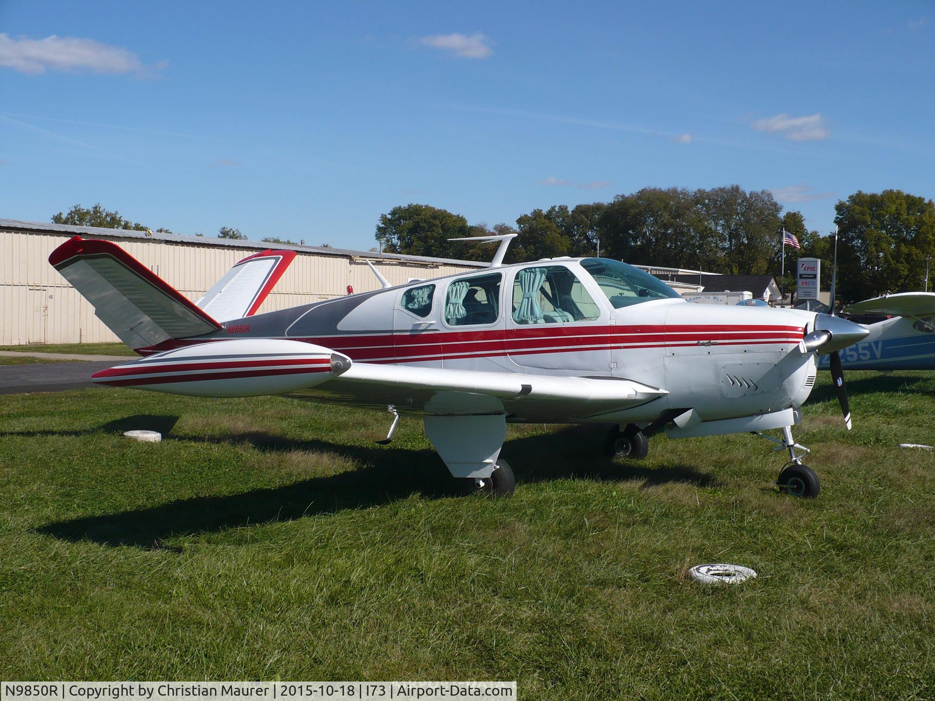 N9850R, 1960 Beech M35 Bonanza C/N D-6401, Beech M35 Bonanza
