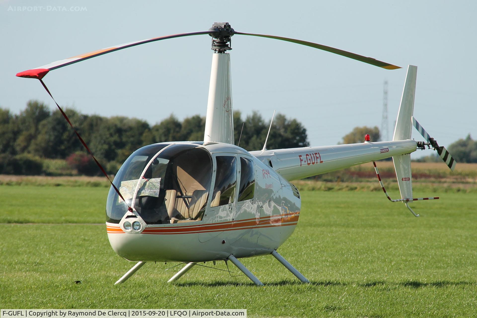 F-GUFL, 2007 Robinson R44 Raven I C/N 1798, At Lille-Marcq.