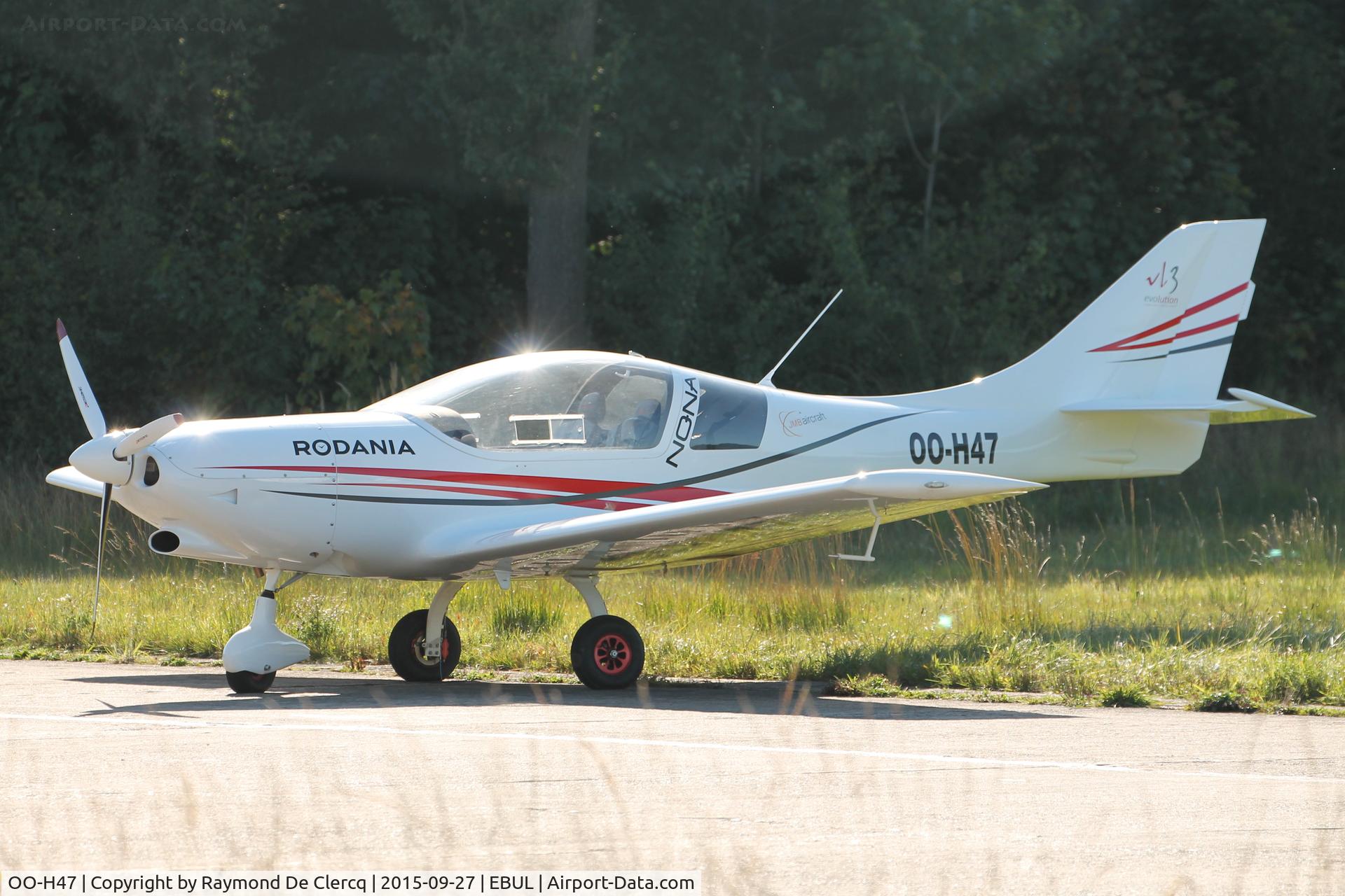 OO-H47, 2011 JMB Aircraft VL-3A Evolution C/N 99, At Ursel.