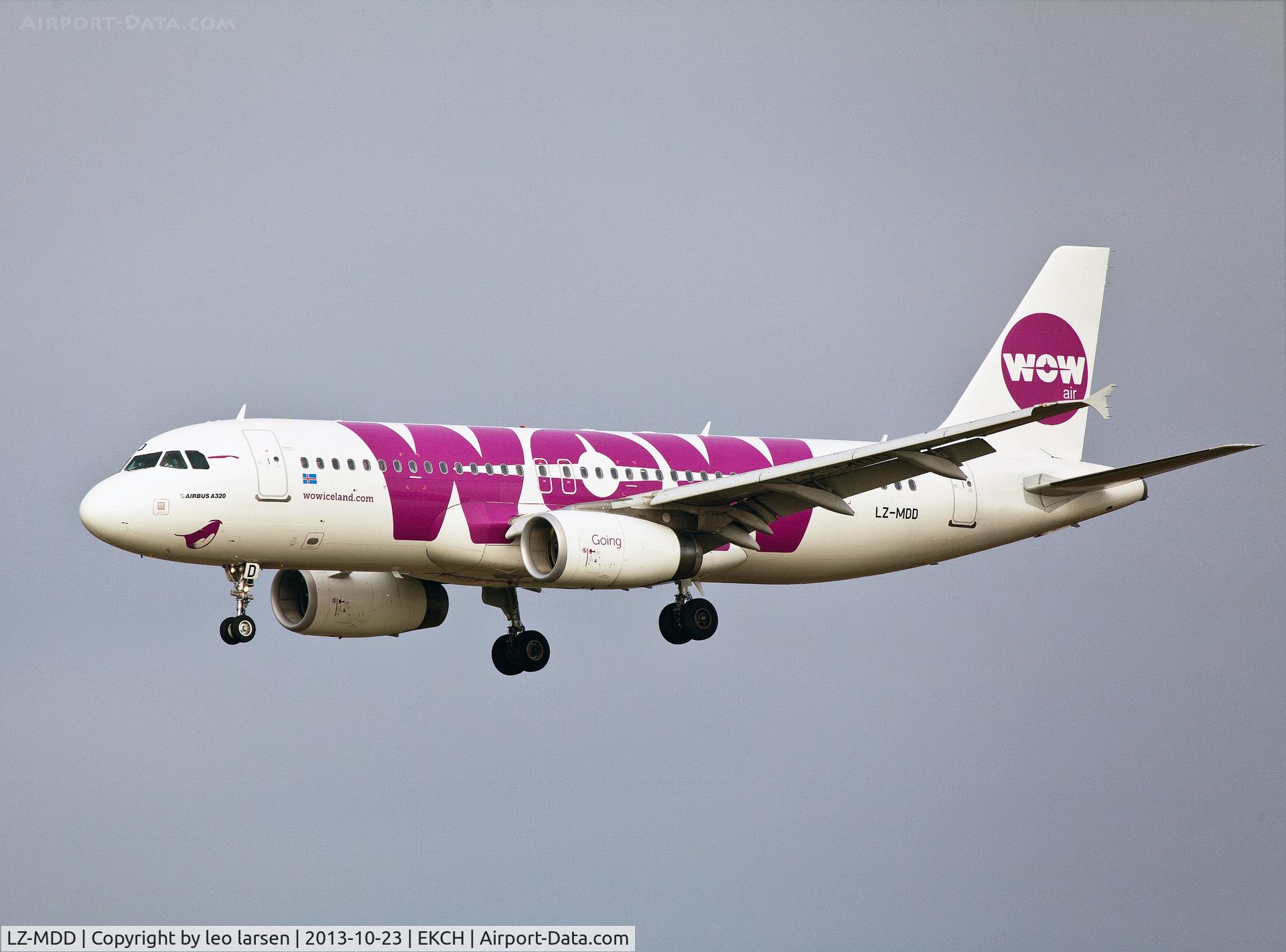 LZ-MDD, 2010 Airbus A320-232 C/N 4305, Copenhagen 23.10.13