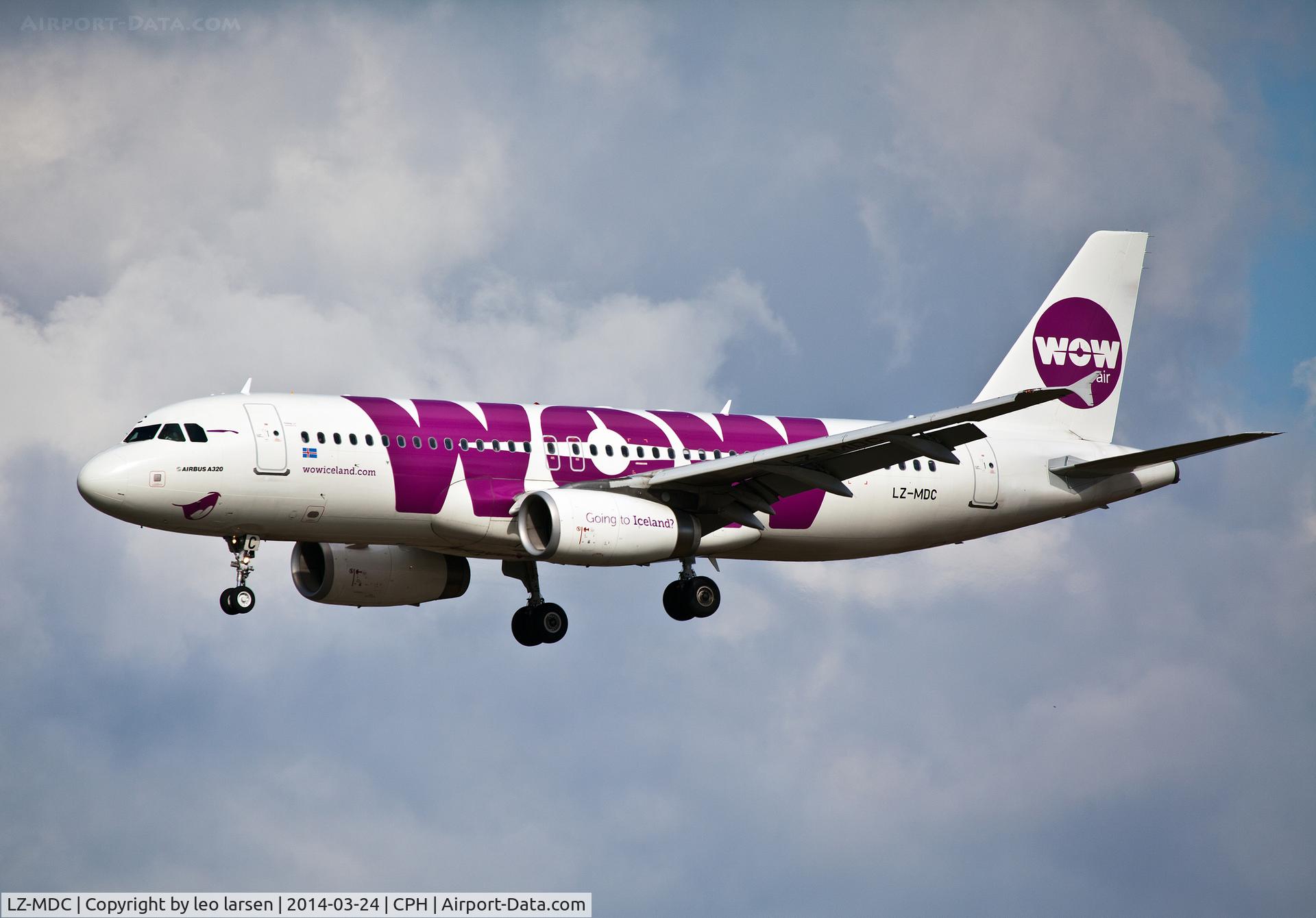 LZ-MDC, 2010 Airbus A320-232 C/N 4270, Copenhagen 24.3.14