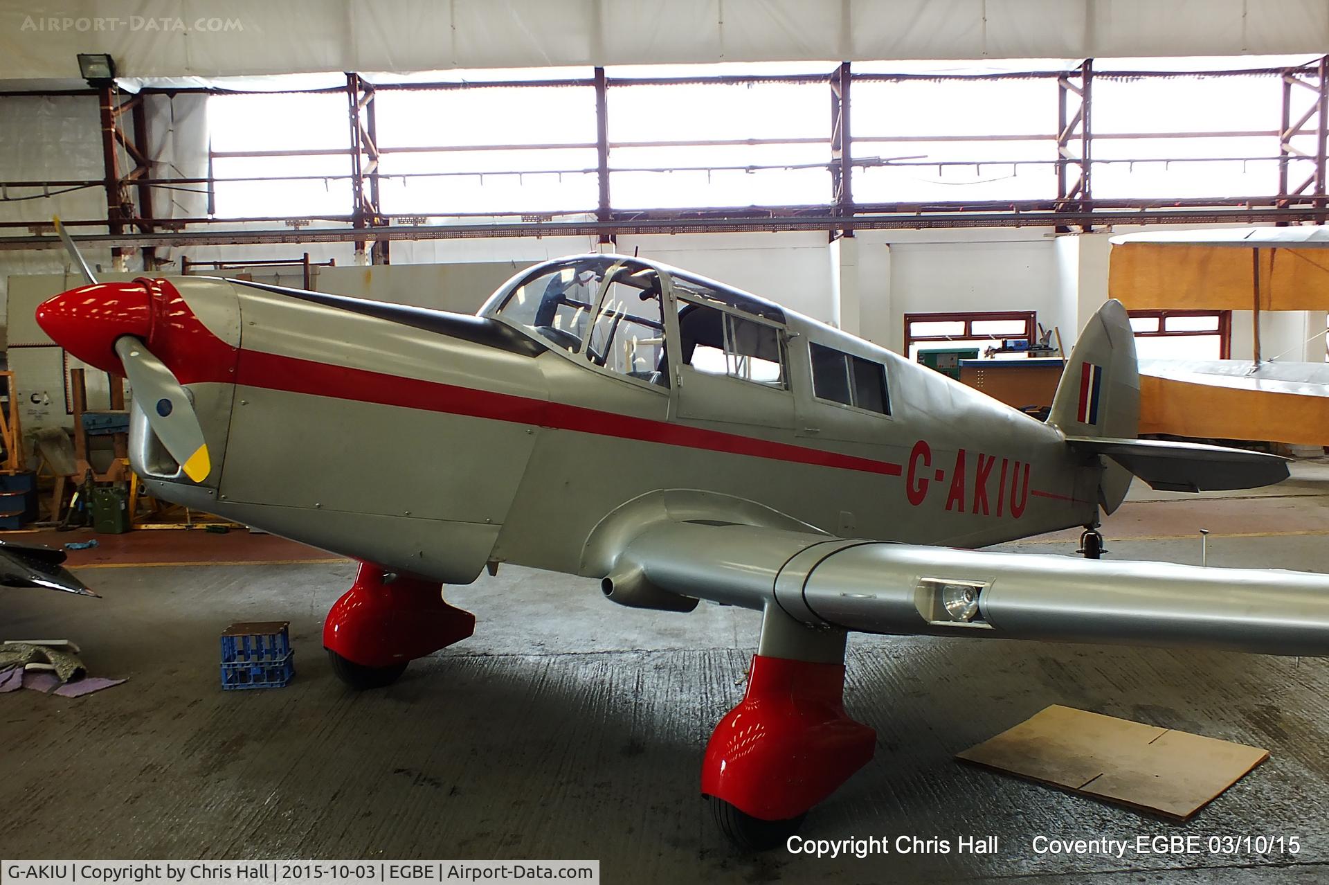 G-AKIU, 1948 Percival P-44 Proctor 5 C/N AE129, Air Atlantique Classic Flight