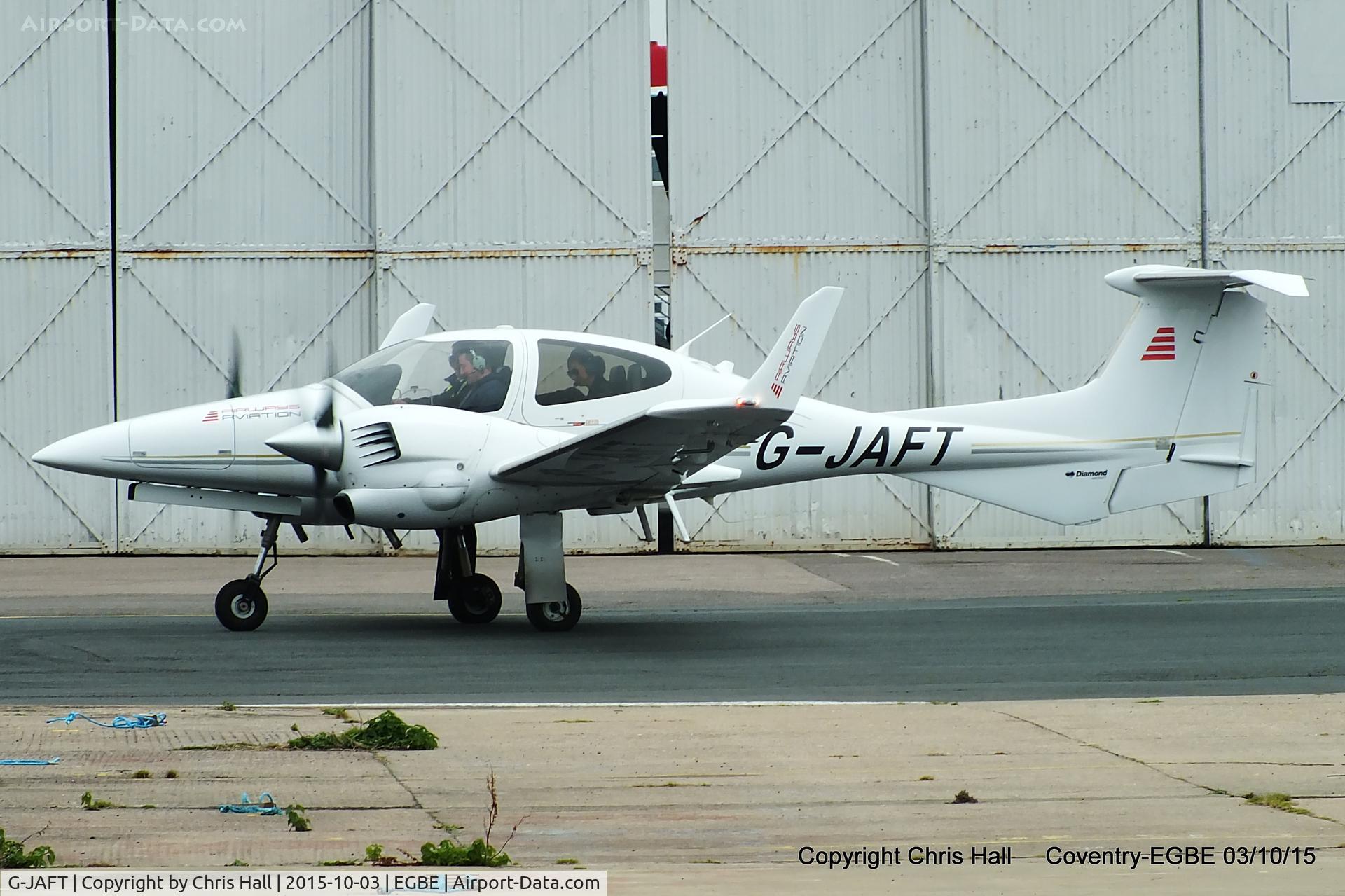 G-JAFT, 2007 Diamond DA-42 Twin Star C/N 42.288, Atlantic Flight Training Ltd