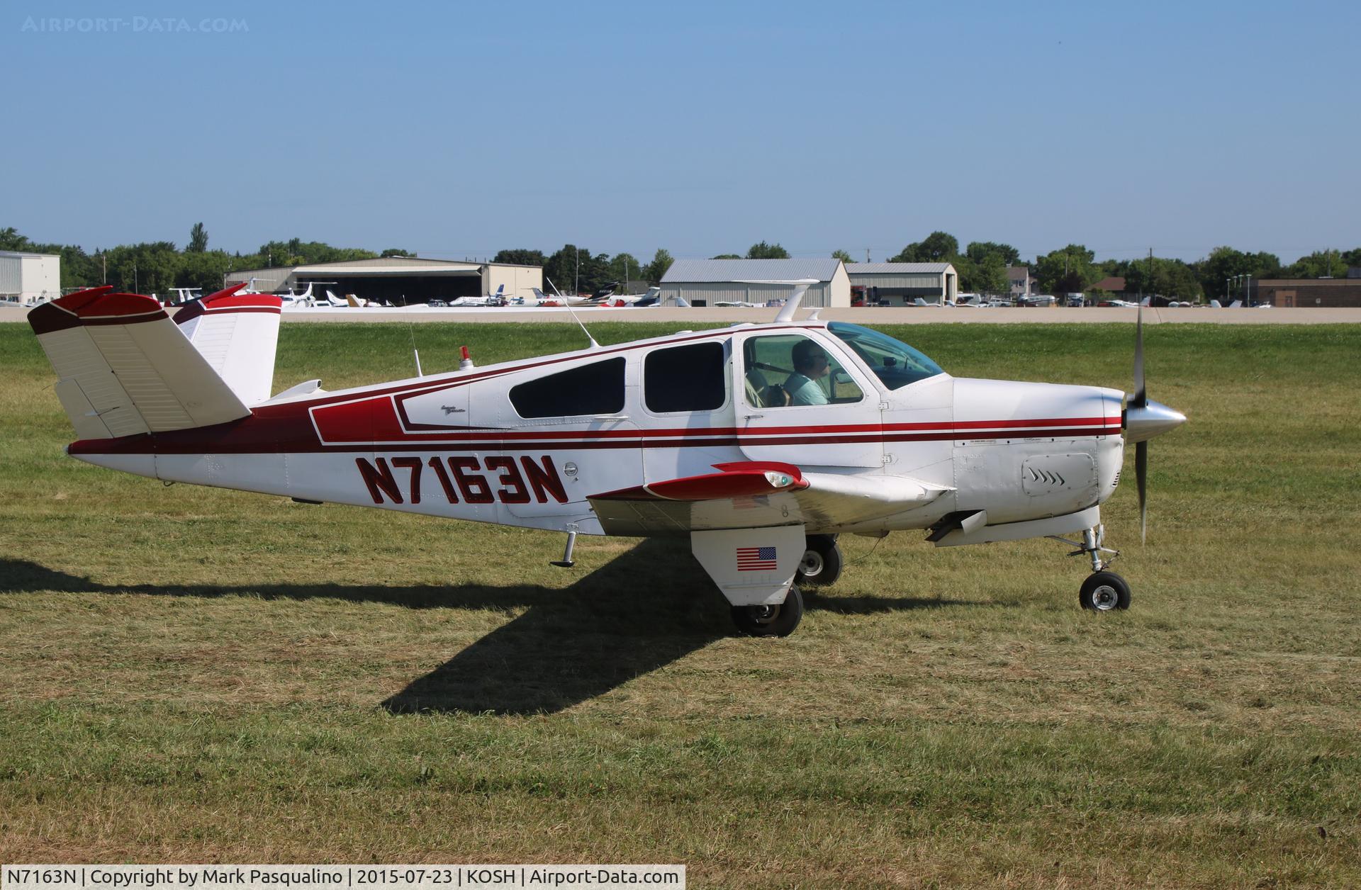 N7163N, 1968 Beech V35A Bonanza C/N D-8689, Beech V35A