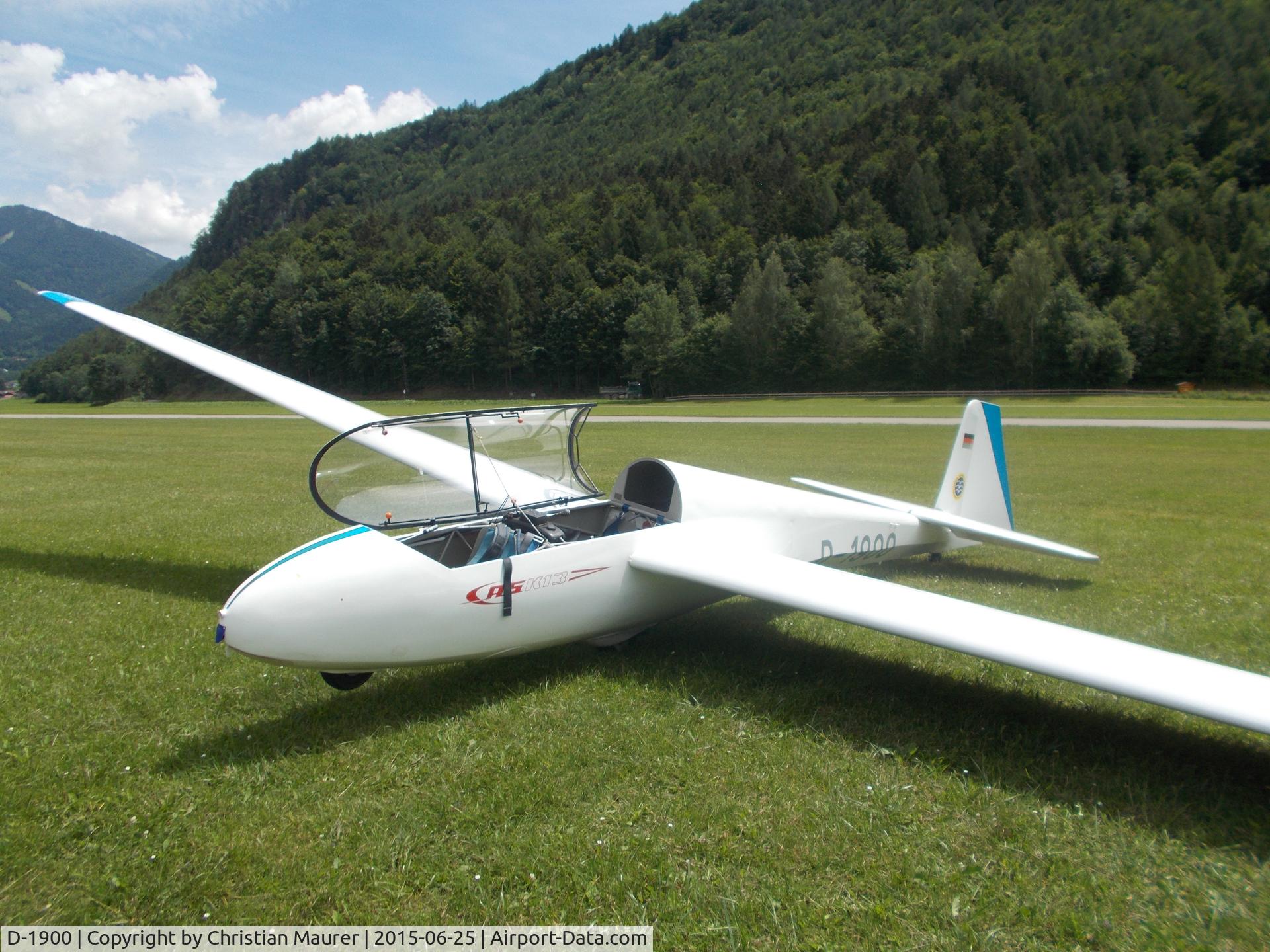 D-1900, Schleicher ASK-13 C/N Not found D-1900, ASK-13 Piloted by me after landing