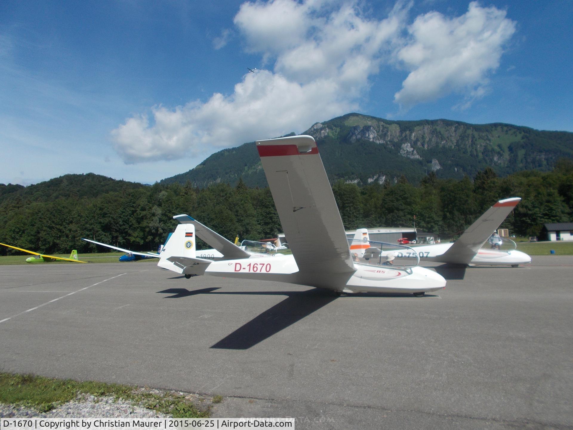 D-1670, Schleicher ASK-13 C/N Not found D-1670, ASK-13
