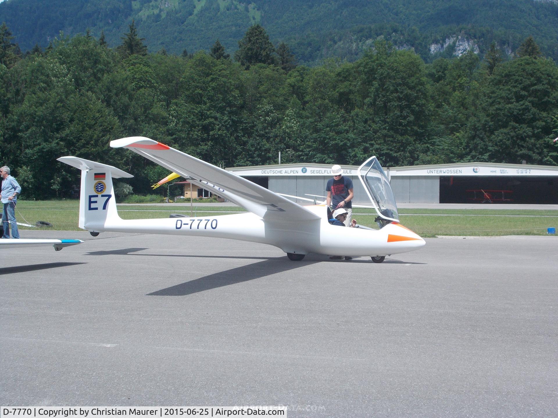 D-7770, Schleicher ASK-23 C/N 0000, Schleicher ASK-23 