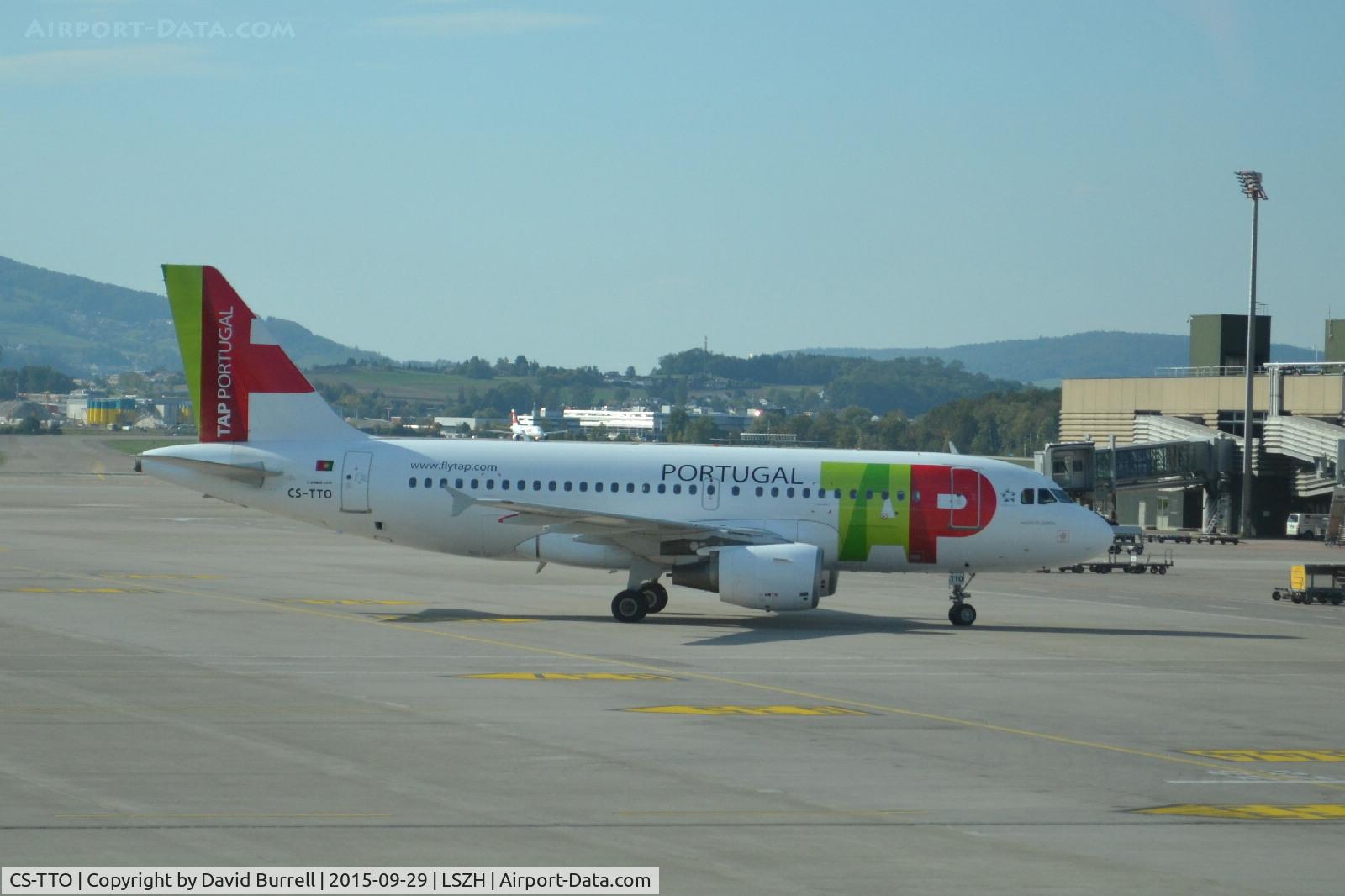 CS-TTO, 1999 Airbus A319-111 C/N 1127, TAP Airbus A319-111 CS-TTO - Zurich Airport
